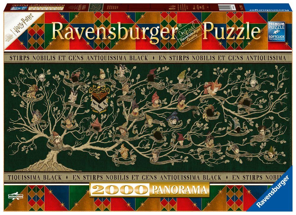 Ravensburger Puzzle 2000 Teile Puzzle Panorama Harry Potter