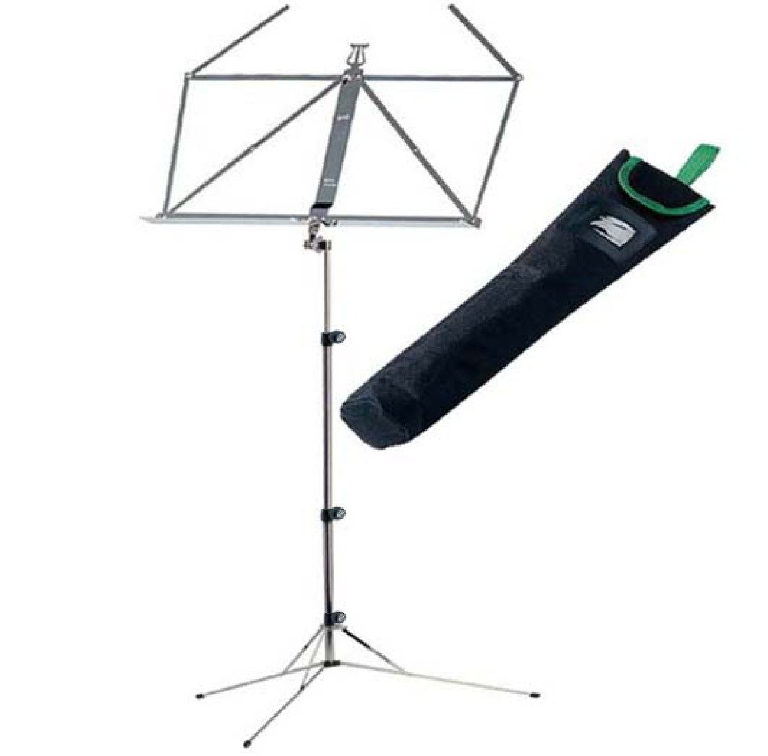 König & Meyer Notenpult K&M 101 Notenständer mit Tasche, Vorteils-Set