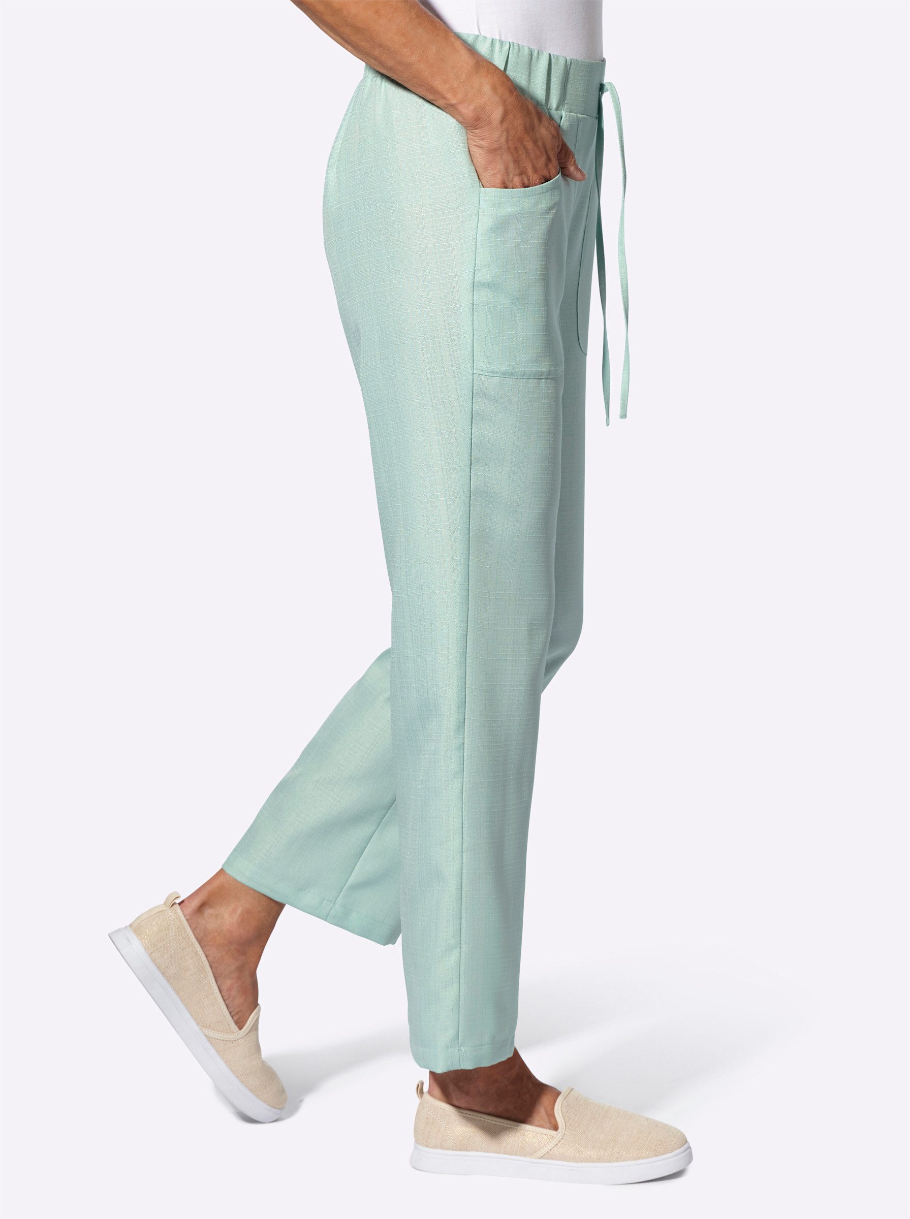 Sieh an! Jerseyhose Schlupfhose Innenbeinlänge ca. günstig online kaufen