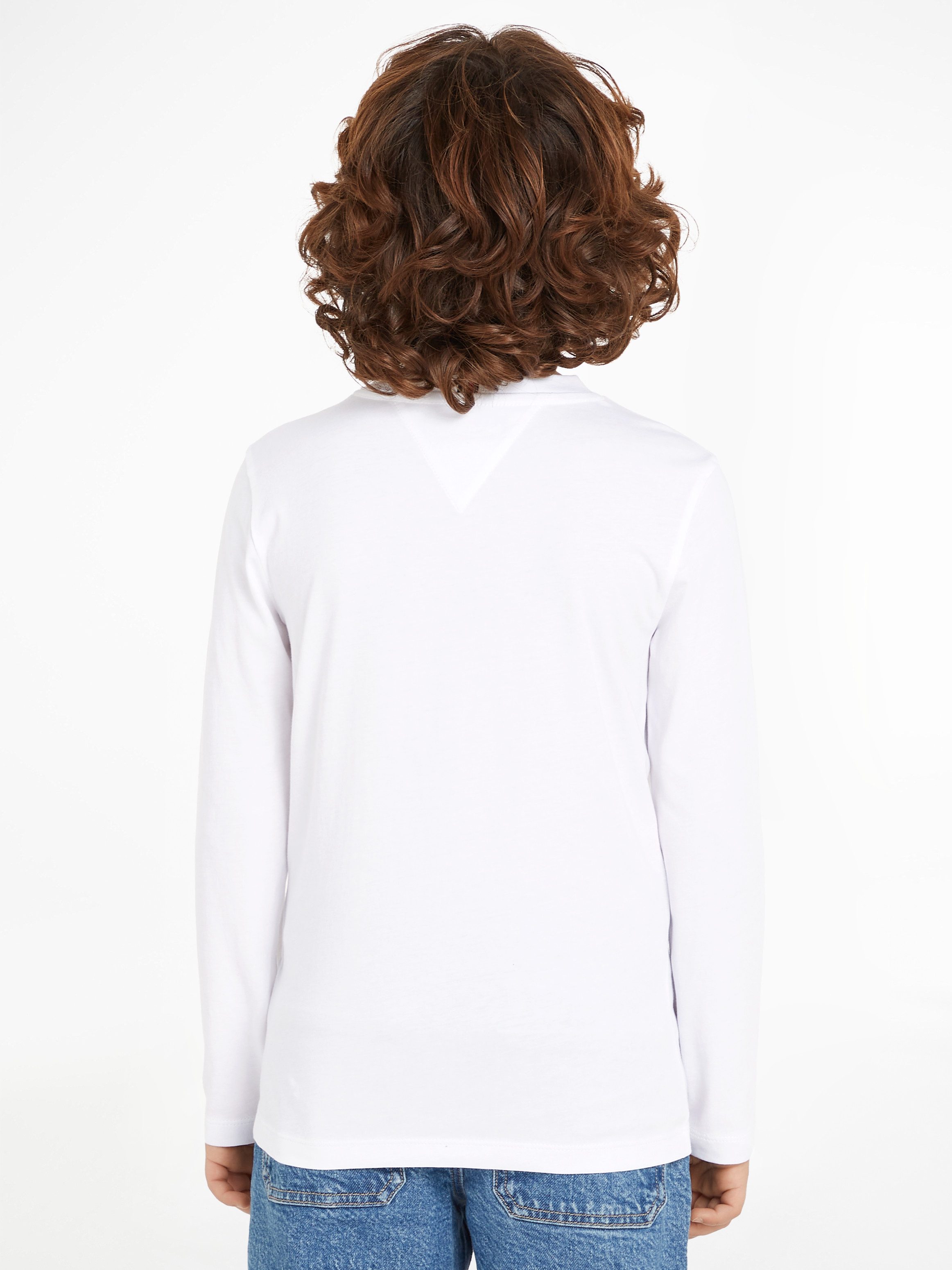 Tommy Hilfiger Langarmshirt MONOTYPE FLOCK REGULAR günstig online kaufen