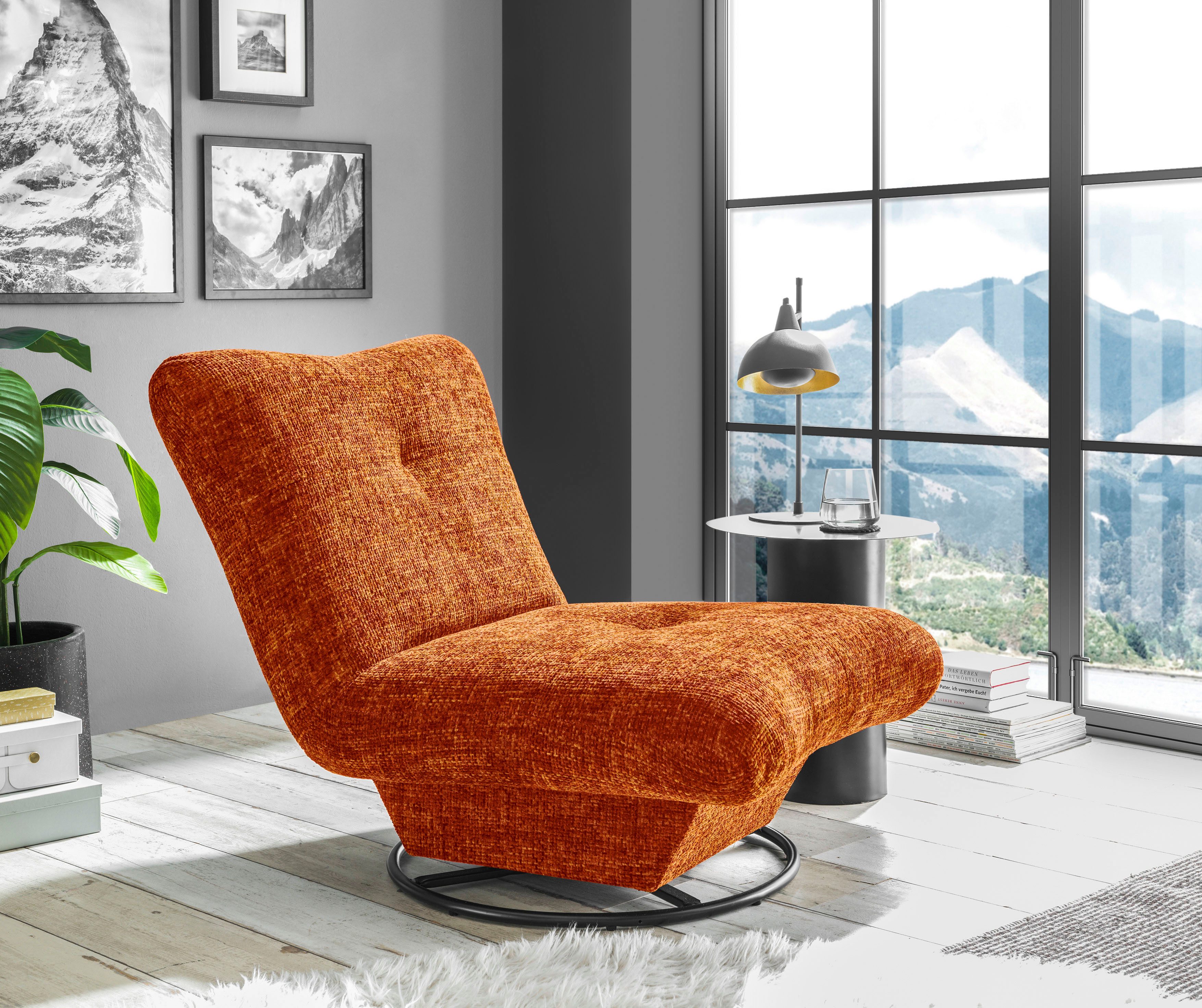 ED EXCITING DESIGN Drehsessel Maranello, frei im Raum stellbar, drehbar