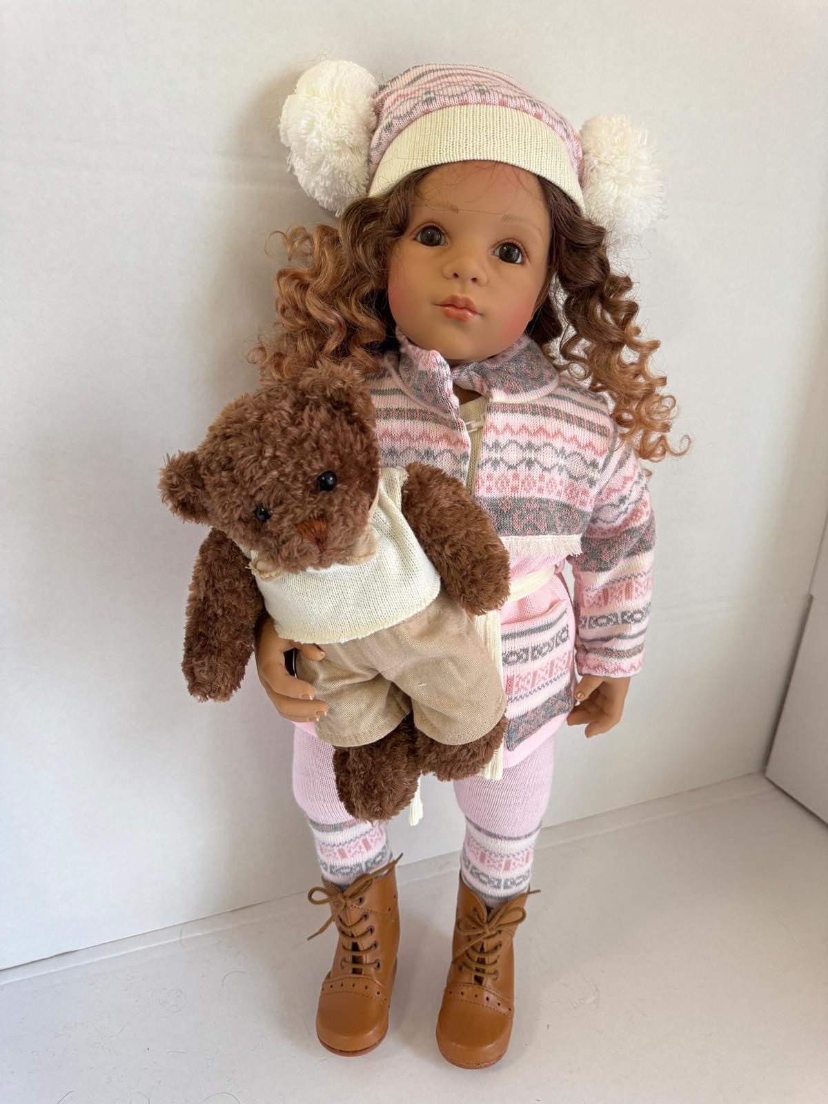 Schildkröt Babypuppe Eine ganz besondere Rarität: Alina von Sieglinde Frieske, 65 cm (1-tlg)