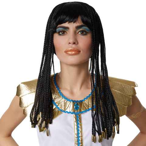 dressforfun Kostüm-Perücke Perücke Kleopatra lang