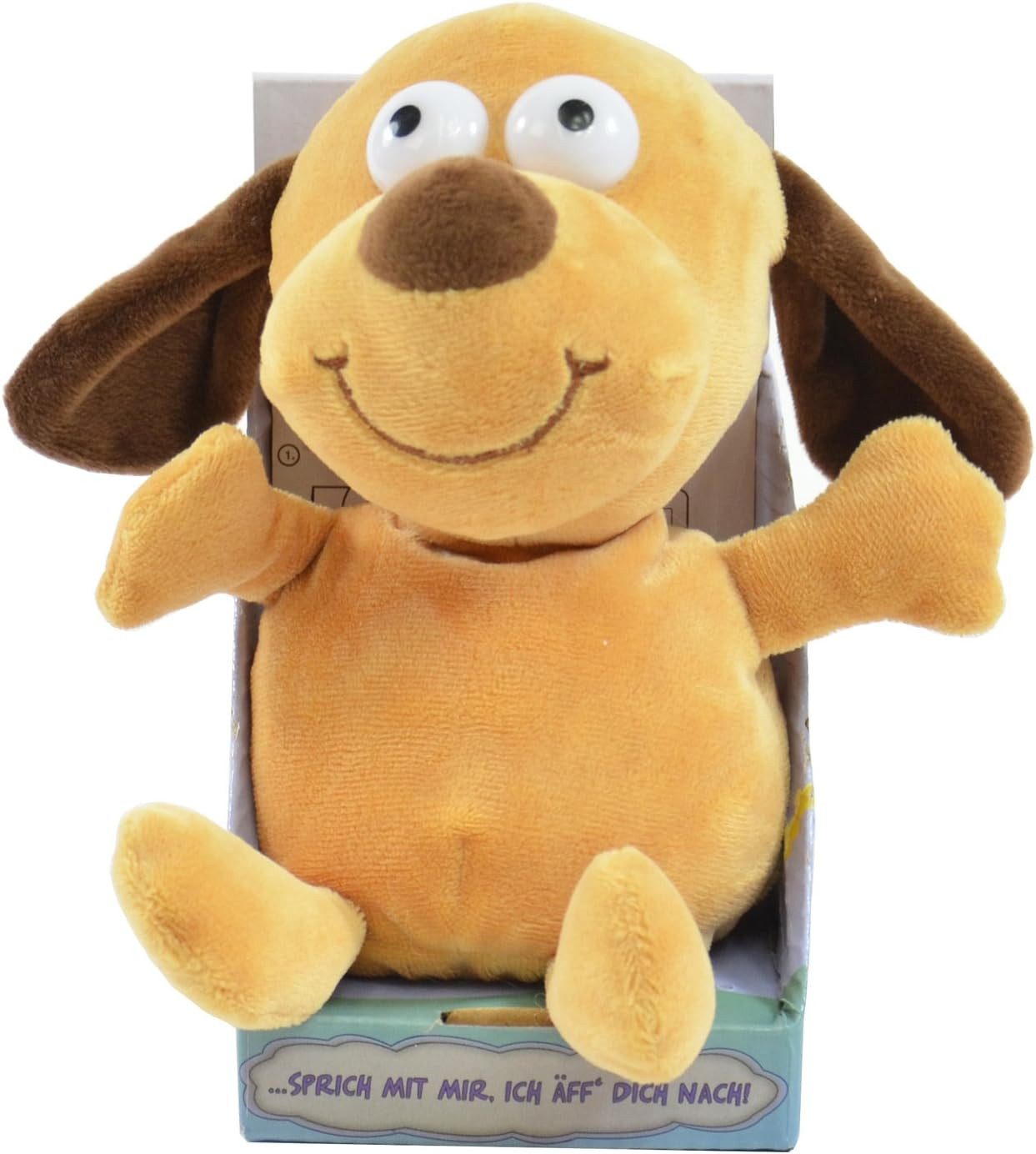 Kögler Plüschfigur Labertier Hund Bruno, plappert günstig online kaufen