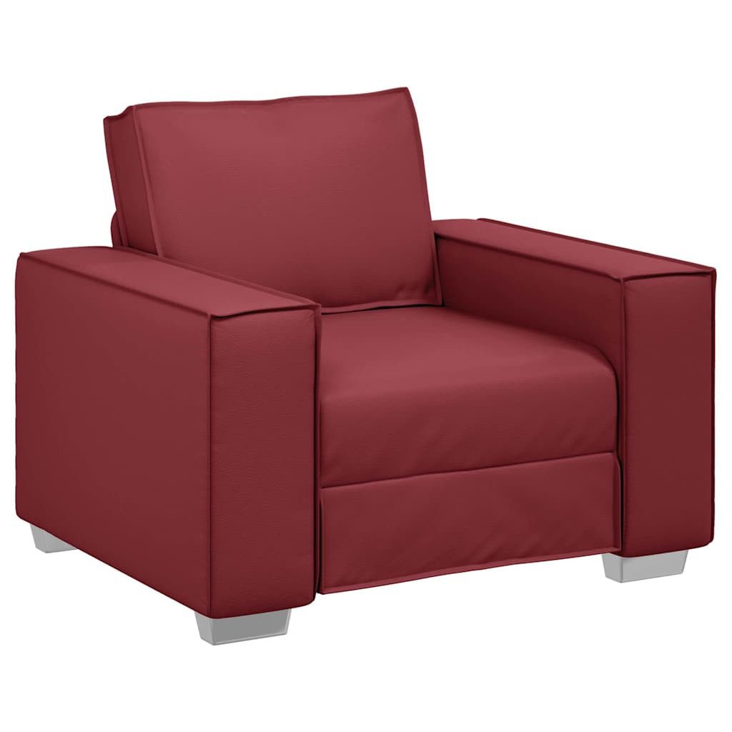vidaXL Sofa Sofa Weinrot 99 x 78 x 84 cm Stoff, 1 Teile