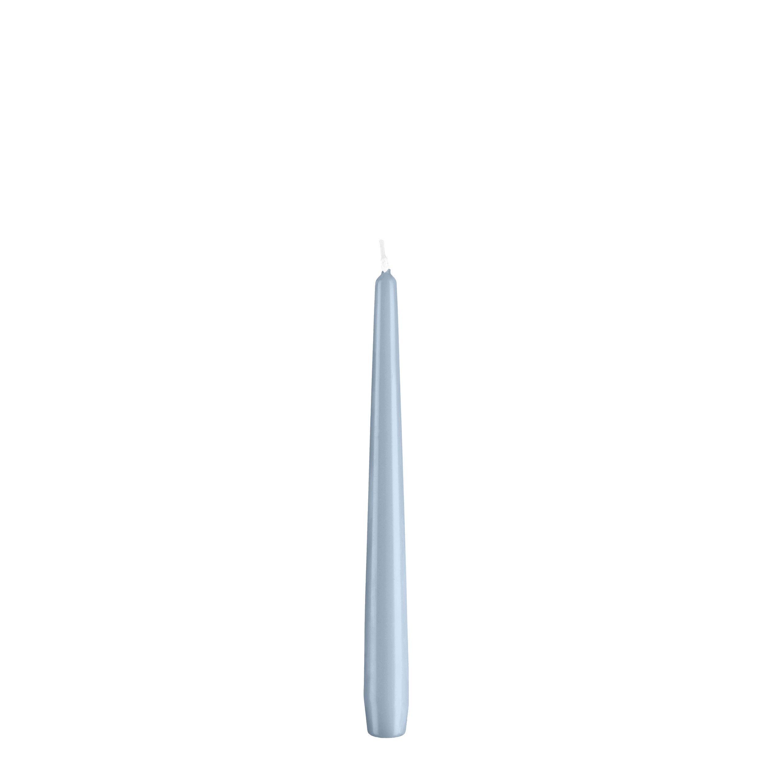 Kopschitz Kerzen Spitzkerze Spitzkerzen Jeans Blau 240 x Ø 23 mm, 12 Stück