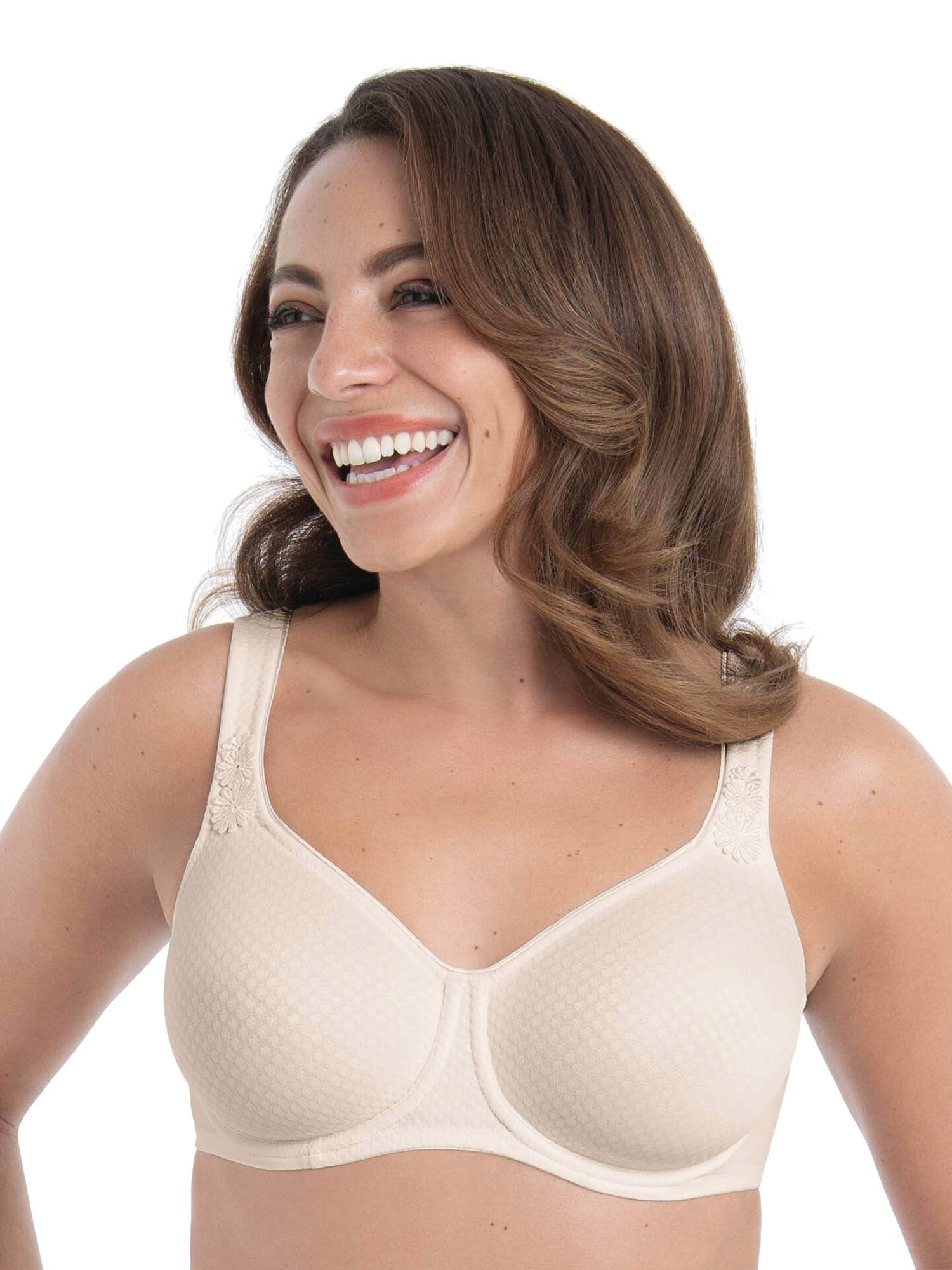 Anita since 1886 Bügel-BH Komfort Bügel BH Leni (Stück, 1-tlg) vorgeformte Cups, Uni, Jacquard