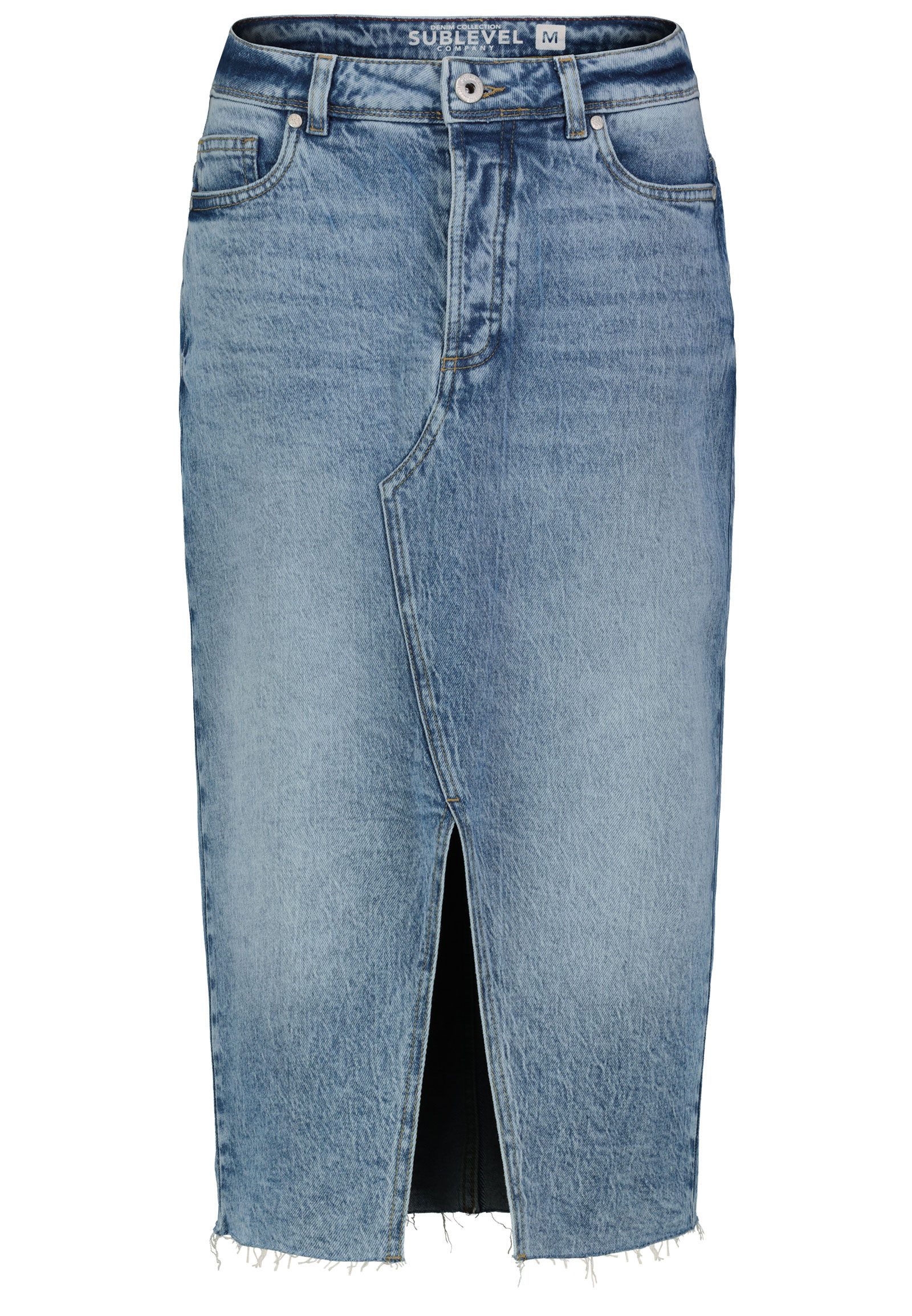 SUBLEVEL Jeansrock Damen Maxi Midi Mini günstig online kaufen