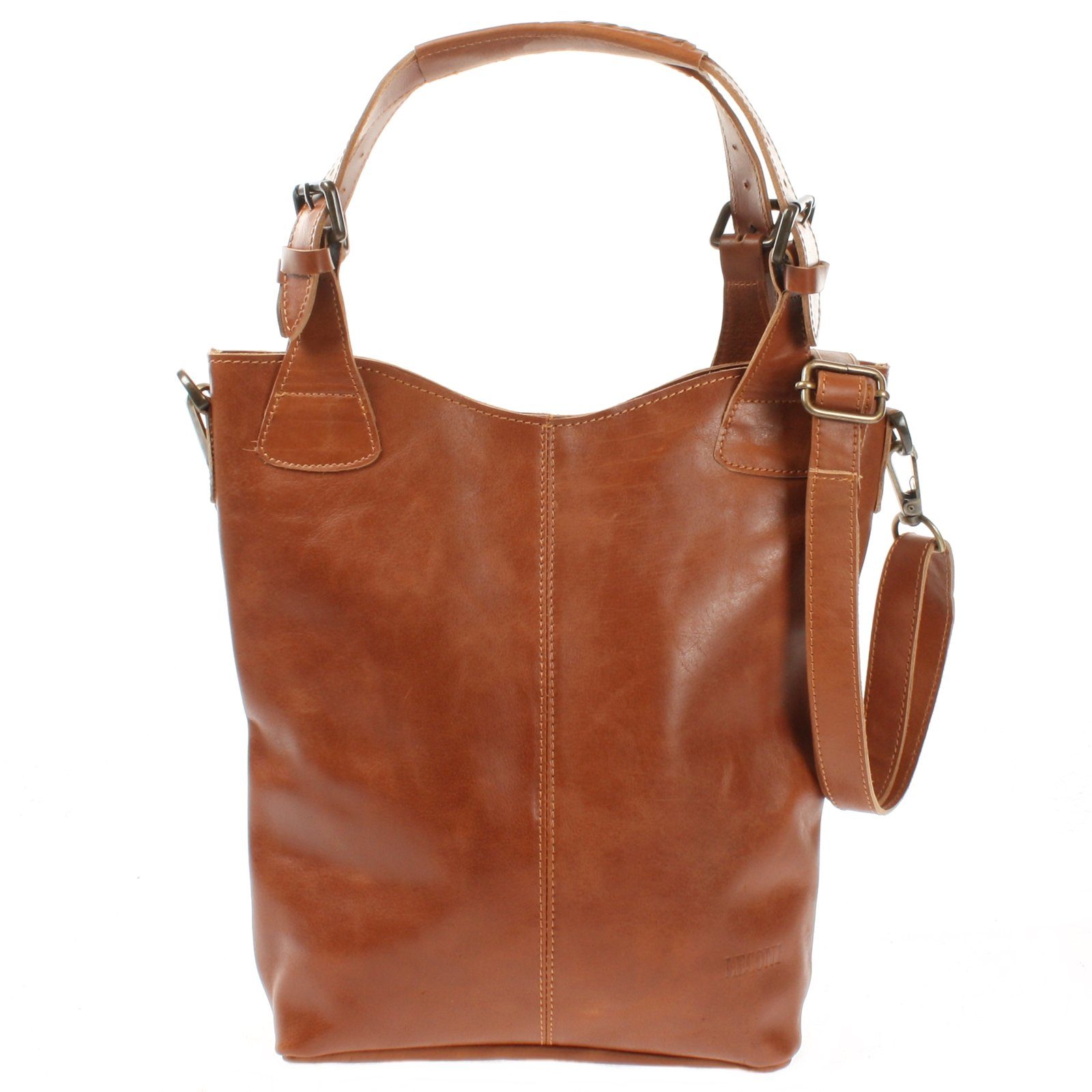 Umhängetasche Schultertasche Henkeltasche Damentasche Leder LE0054