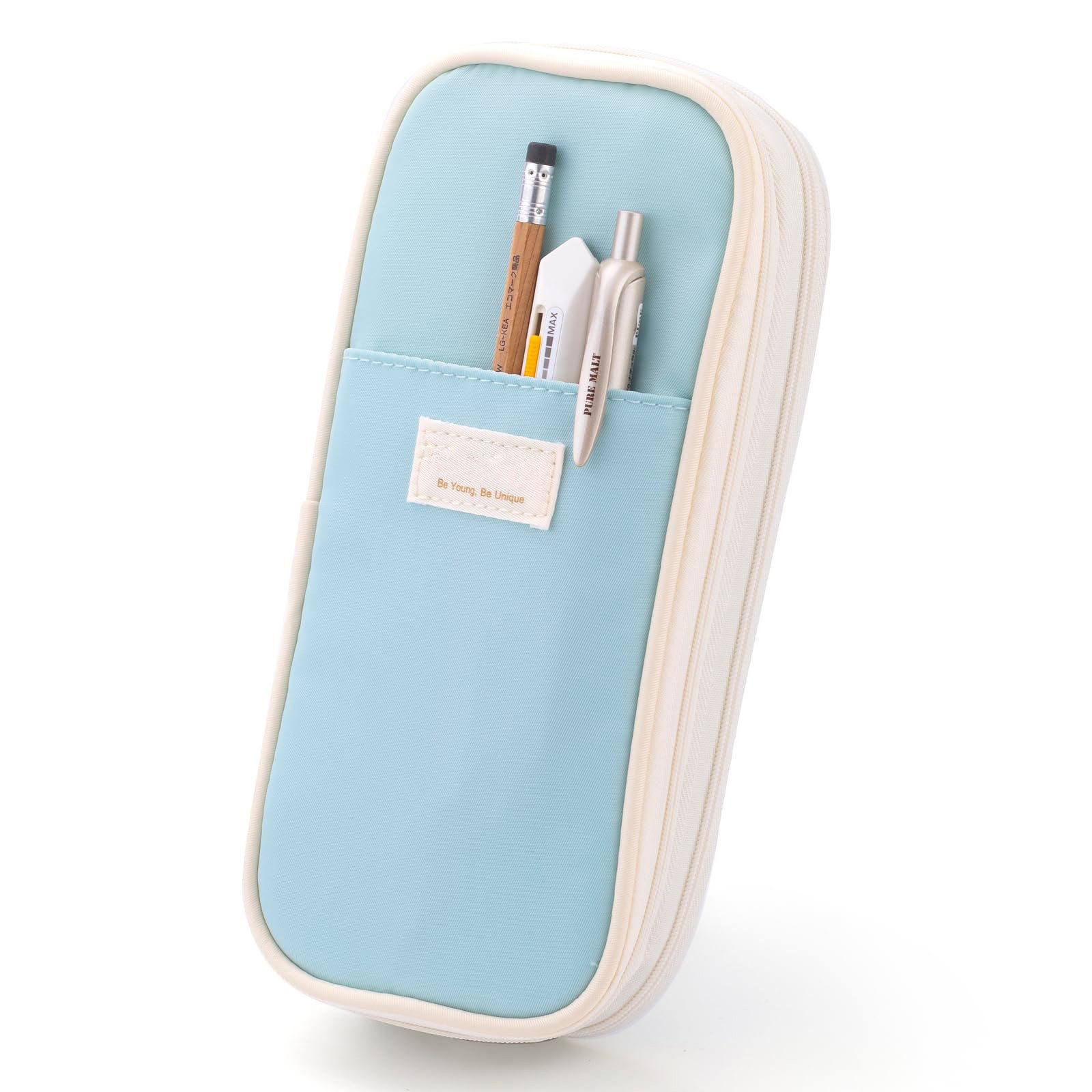 Diwzbyn Schreibgeräteetui Schlamperbox,Geräumiges Federmäppchen / Etui –, Stiftemappe für Schule, Teenager, Mädchen, Jungen, Männer und Frauen