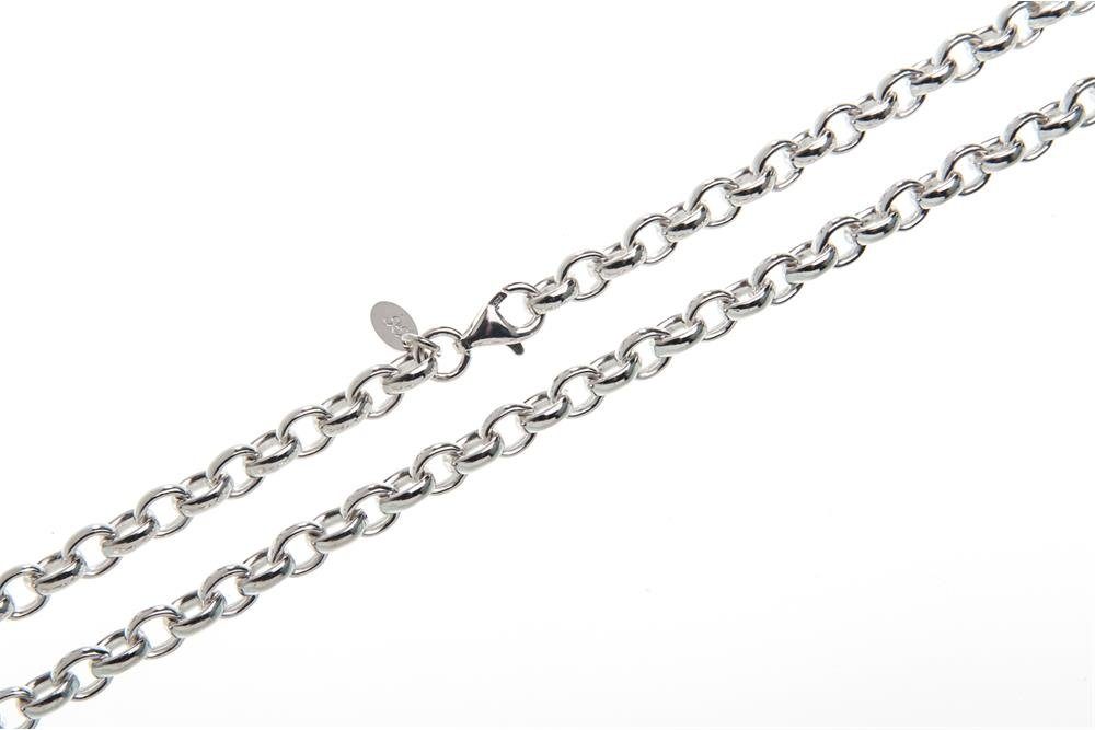 Silberkettenstore Silberkette wählbar von 925 5,5mm Erbskette Silber, - 40-100cm Länge