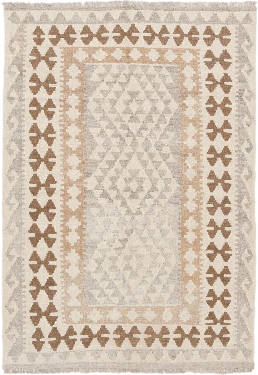 Orientteppich Kelim Afghan Heritage 108x152 Handgewebter Moderner Orientteppich, Nain Trading, rechteckig, Höhe: 3 mm | Kurzflor-Teppiche