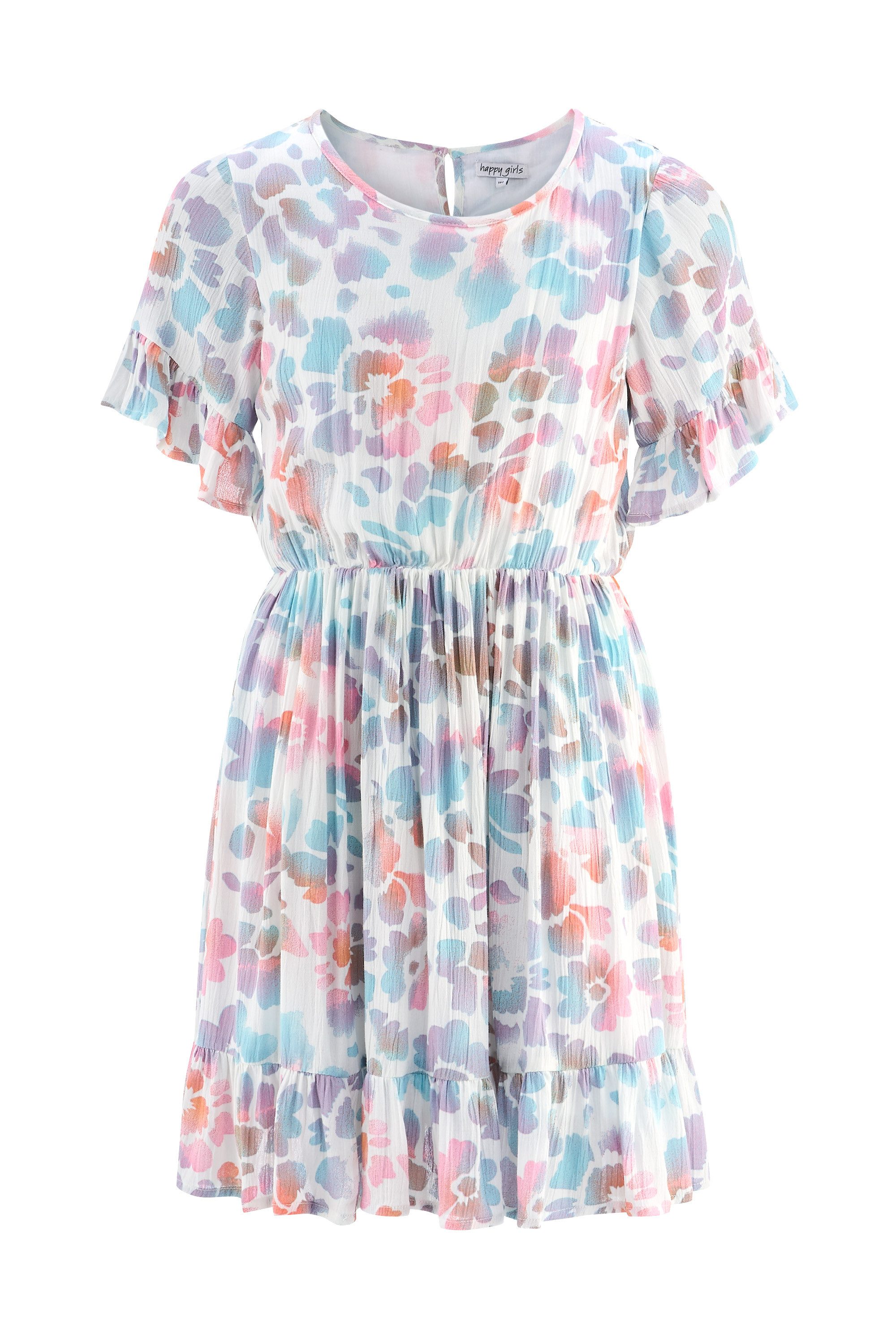 happy girls Druckkleid mit Volant