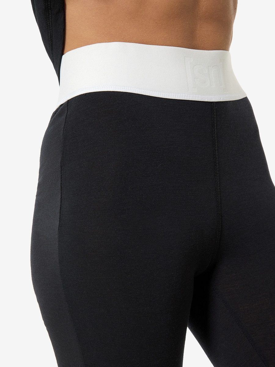 SUPER.NATURAL Thermounterhose für Damen, nachhaltig, Merino W BIO BASE TIGHTS modern, atmungsaktiv