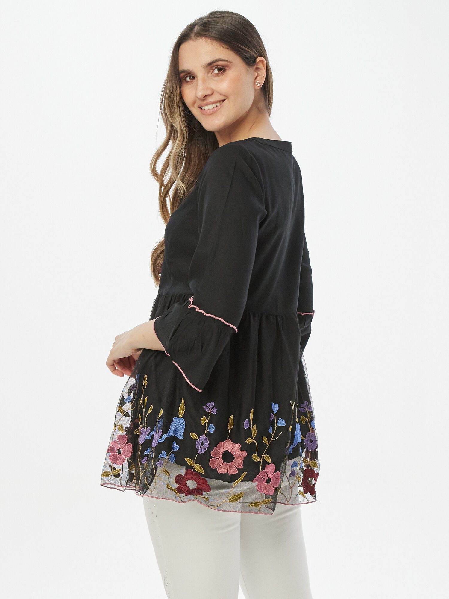 Body Needs Tunika Longbluse Figurumspielend günstig online kaufen