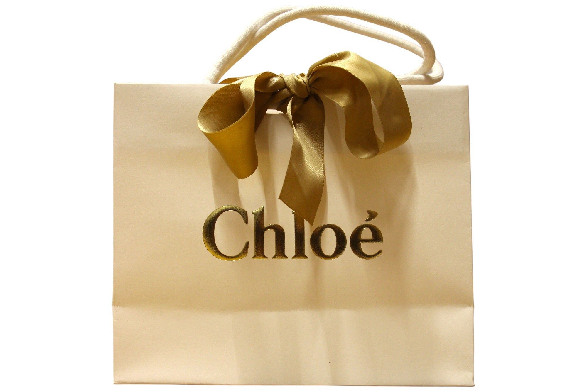 Chloé Shopper Chloe, Absolu de Parfum, Shopping Bag, White