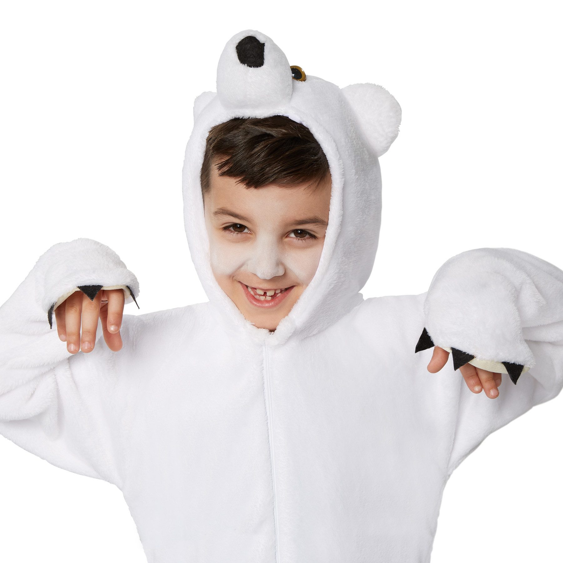 dressforfun Kostüm Kinderkostüm Eisbär, Cooles Eisbärenkostüm