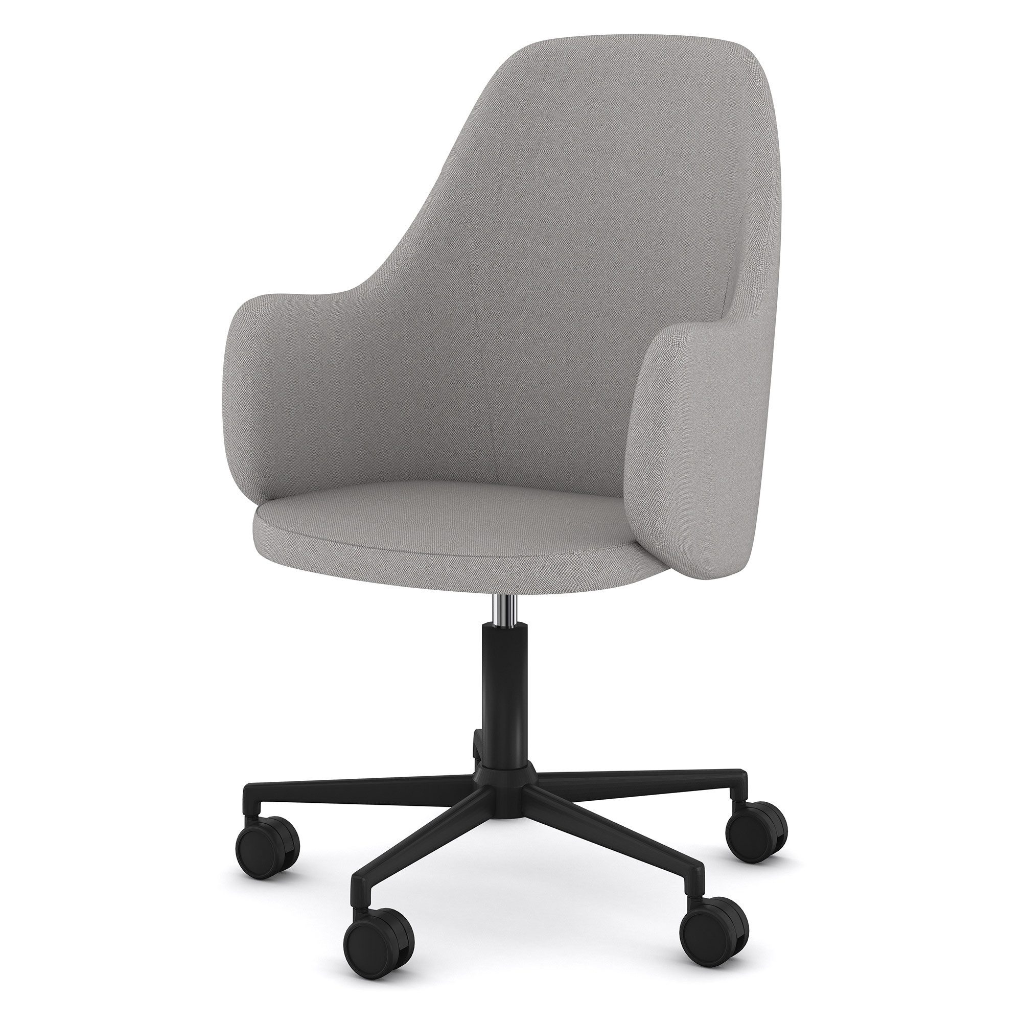 ASSMANN Büromöbel Bürostuhl Triest (Era - Generation (CSE02) Era - Generation (CSE02) Höhenverstellbar, Wippfunktion 5-Stern Untergestell Ergonomischer Polsterrücken verstellbar: 380 - 480 mm, fertig montiert, für Büro und Homeoffice), TÜV-zertifiziert