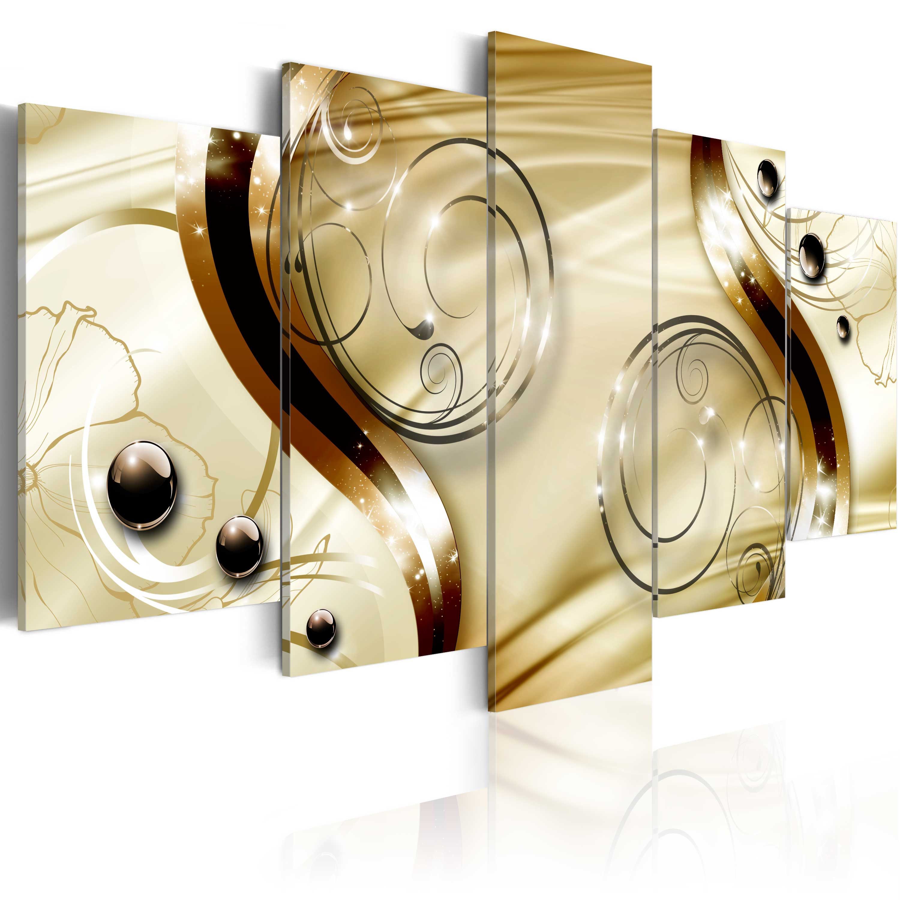 Artgeist Wandbild Gold nymph
