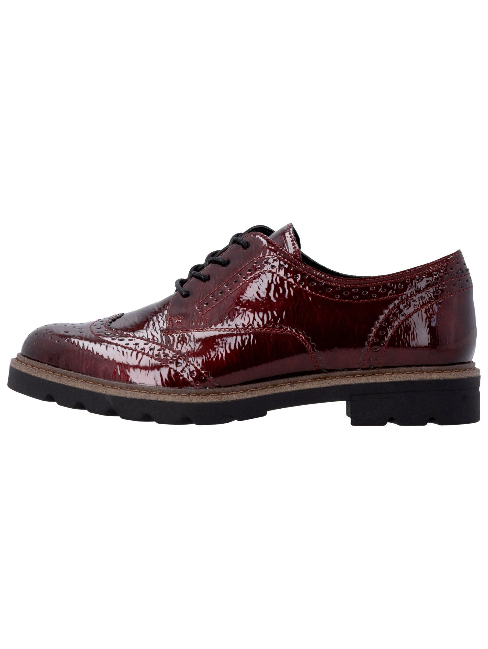 Remonte Halbschuhe Lederimitat . Schnürschuh
