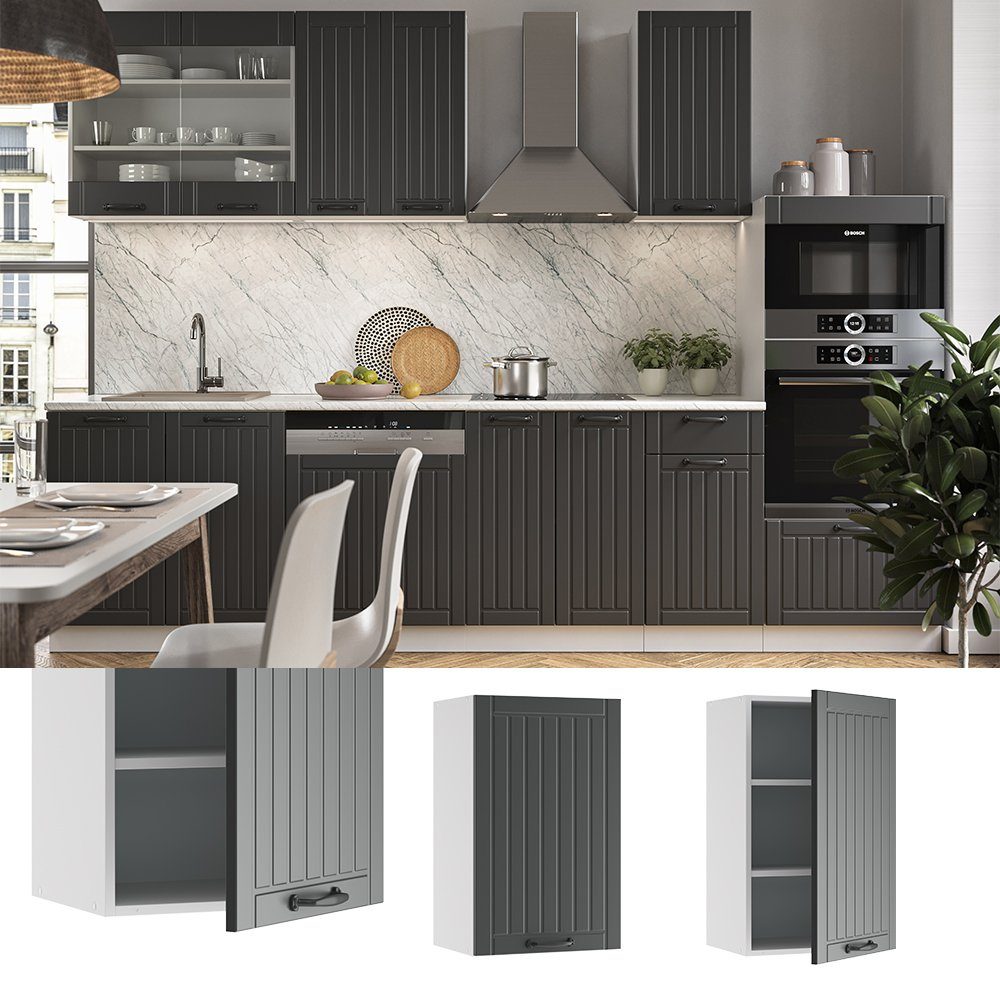 Vicco Hängeschrank Fame-Line, Anthrazit/Weiß, 45 cm günstig online kaufen