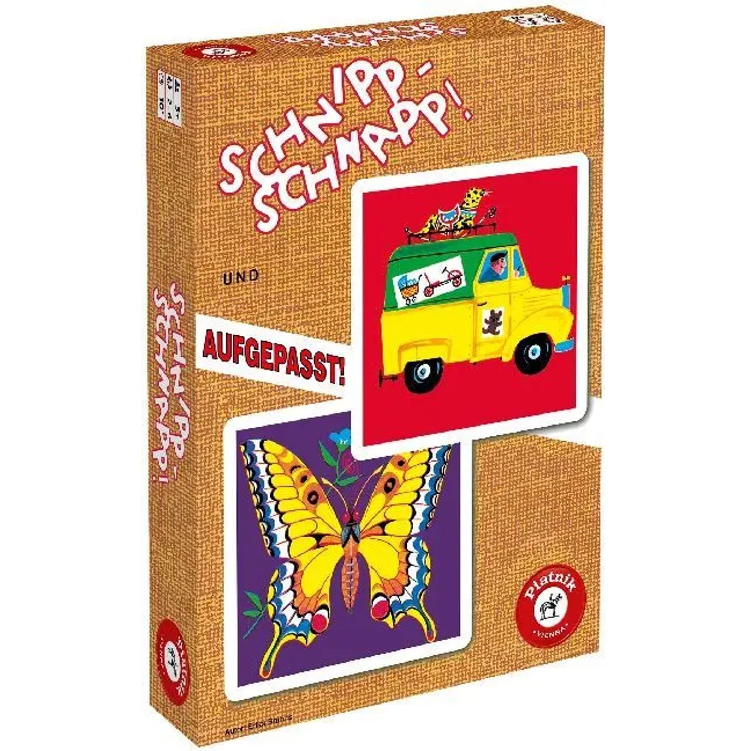 Piatnik Spiel Schnipp-Schnapp! Und aufgepasst! (Kartenspiel)