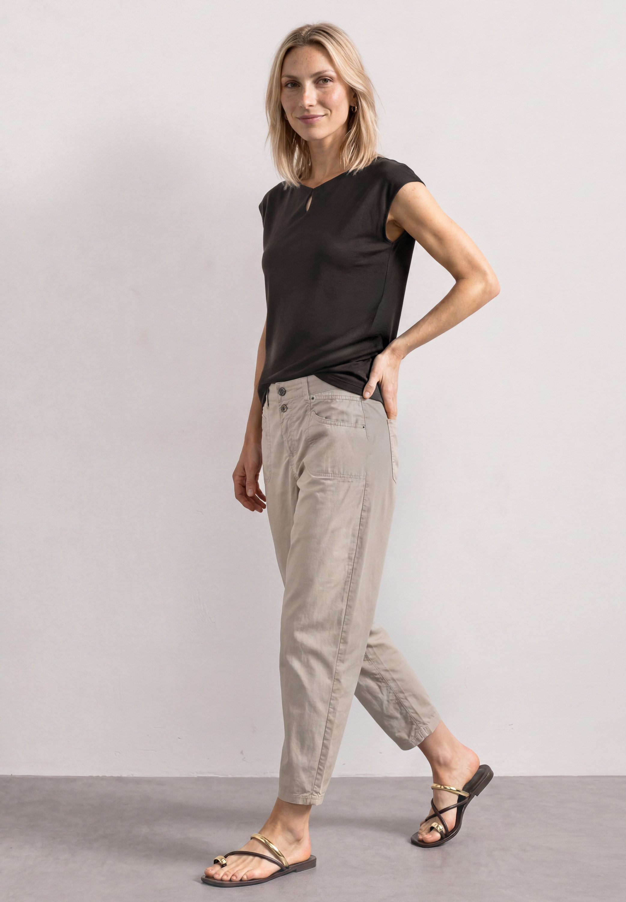 STREET ONE T-Shirt mit Cut-Out Detail – Bild 3 von 5