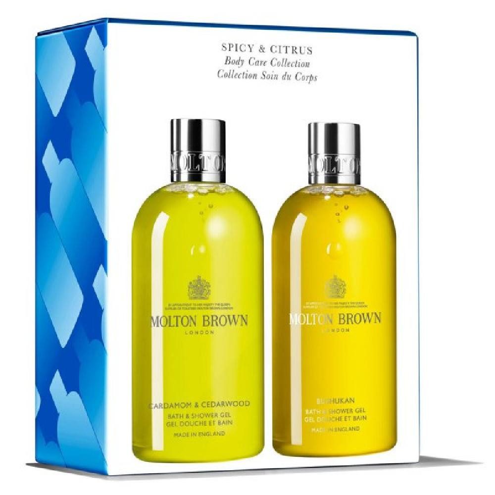 Molton Brown Duschgel Bathing Collection Duschgel Spicy & Citrus (0,6l) (2-teilig)