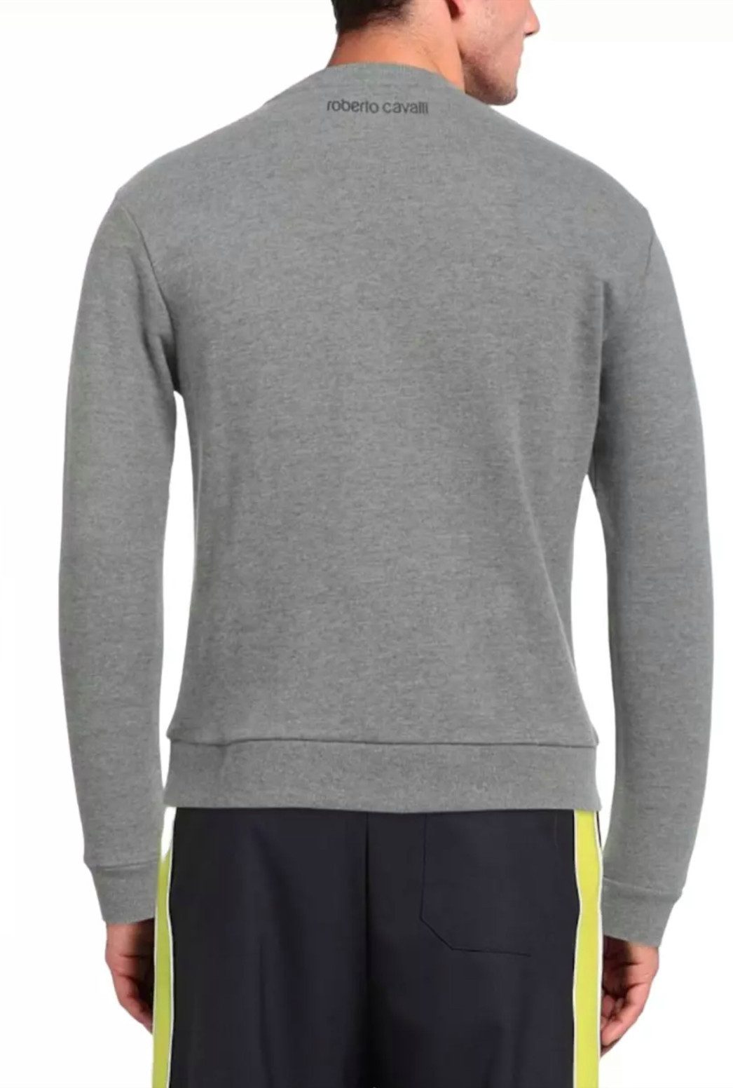 roberto cavalli Sweatshirt Unisex Lynx RC Logo Pullover Genderneutrales Design für vielseitigen Einsatz – Bild 4 von 5