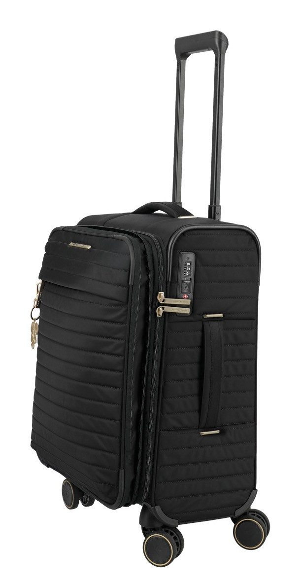 travelite Weichgepäck-Trolley BARBARA STEPP Weichgepäck-Koffer, 4 Rollen, Volumenerweiterung und Schlüsselanhänger – stylisches Reisegepäck