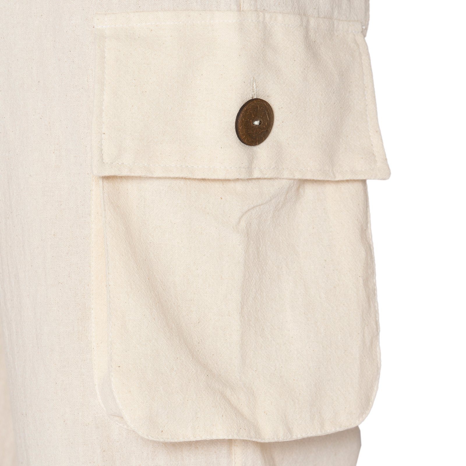 PANASIAM Cargohose Cargo-Hose K bequeme Sommerhose mit 4 Taschen aus 100% Baumwolle Unisex Freizeithose für Damen und Herren Relaxhose Cargohose