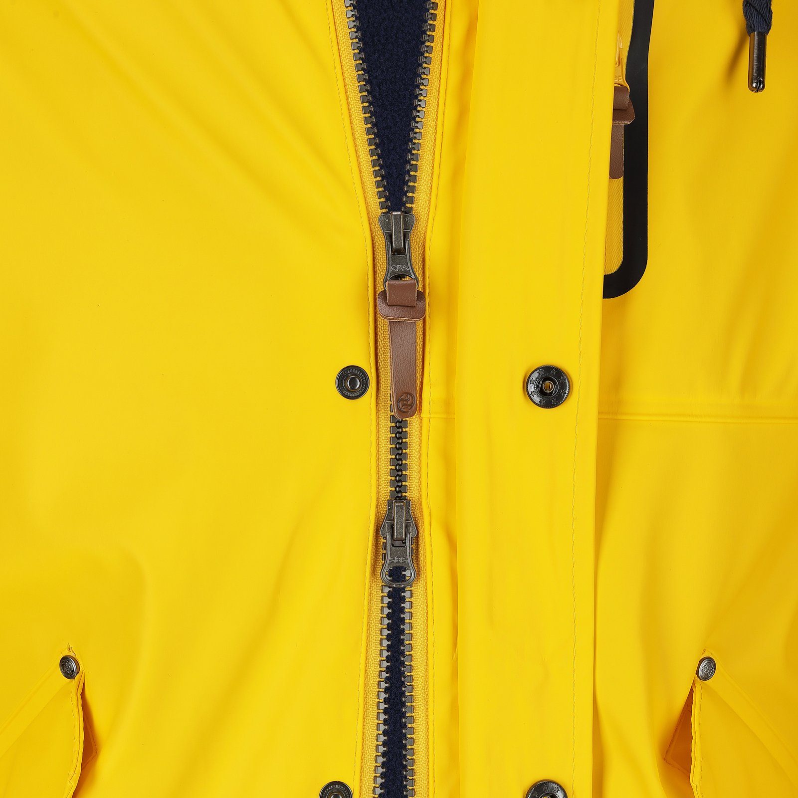 Dry Fashion Regenjacke Bergen Herren Jacke Regenmantel Bergen mit Innenfutter - wind- & wasserdicht