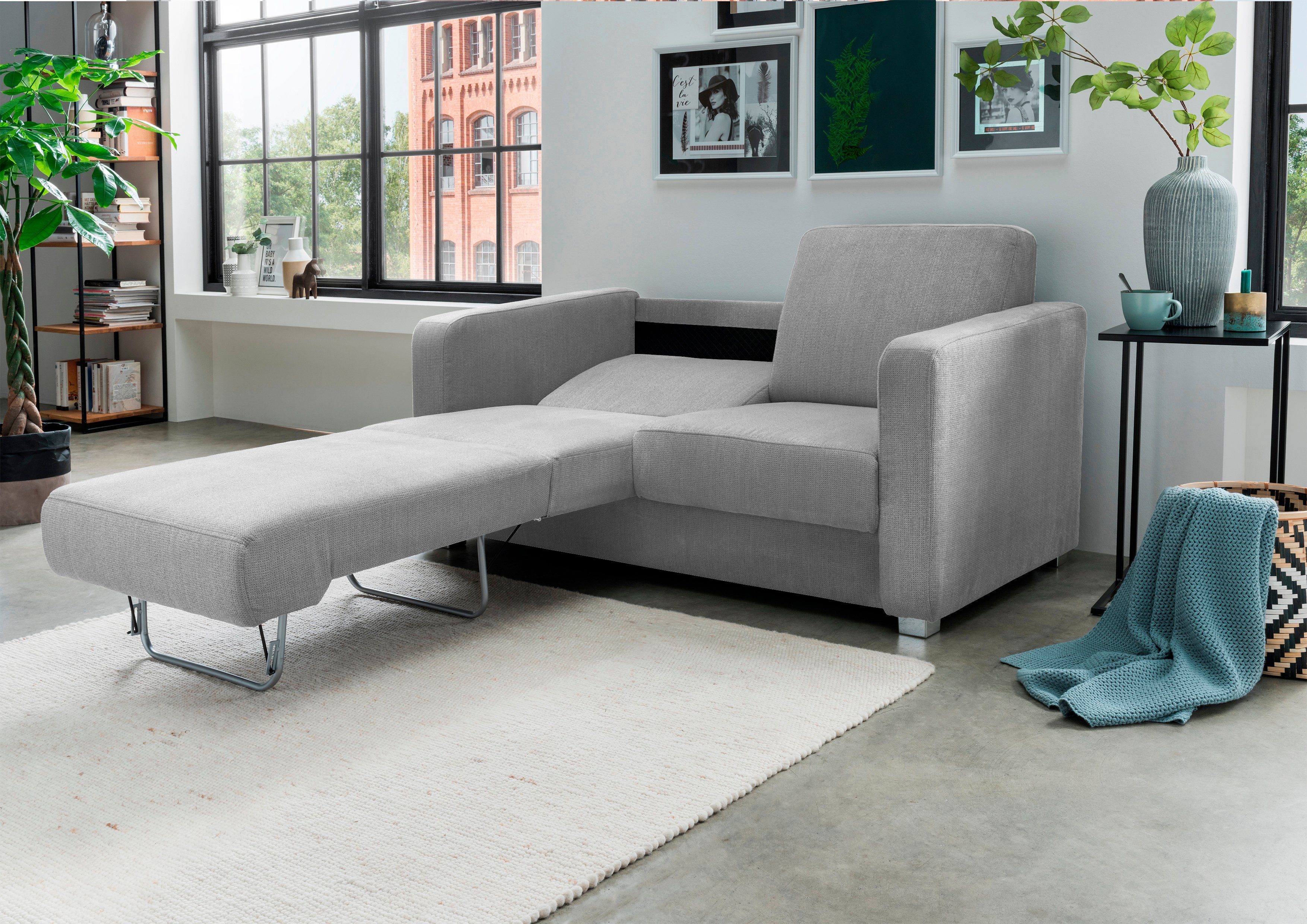 INOSIGN Schlafsofa Mia Problemlöser Sofa, Einzelauszug, günstig online kaufen