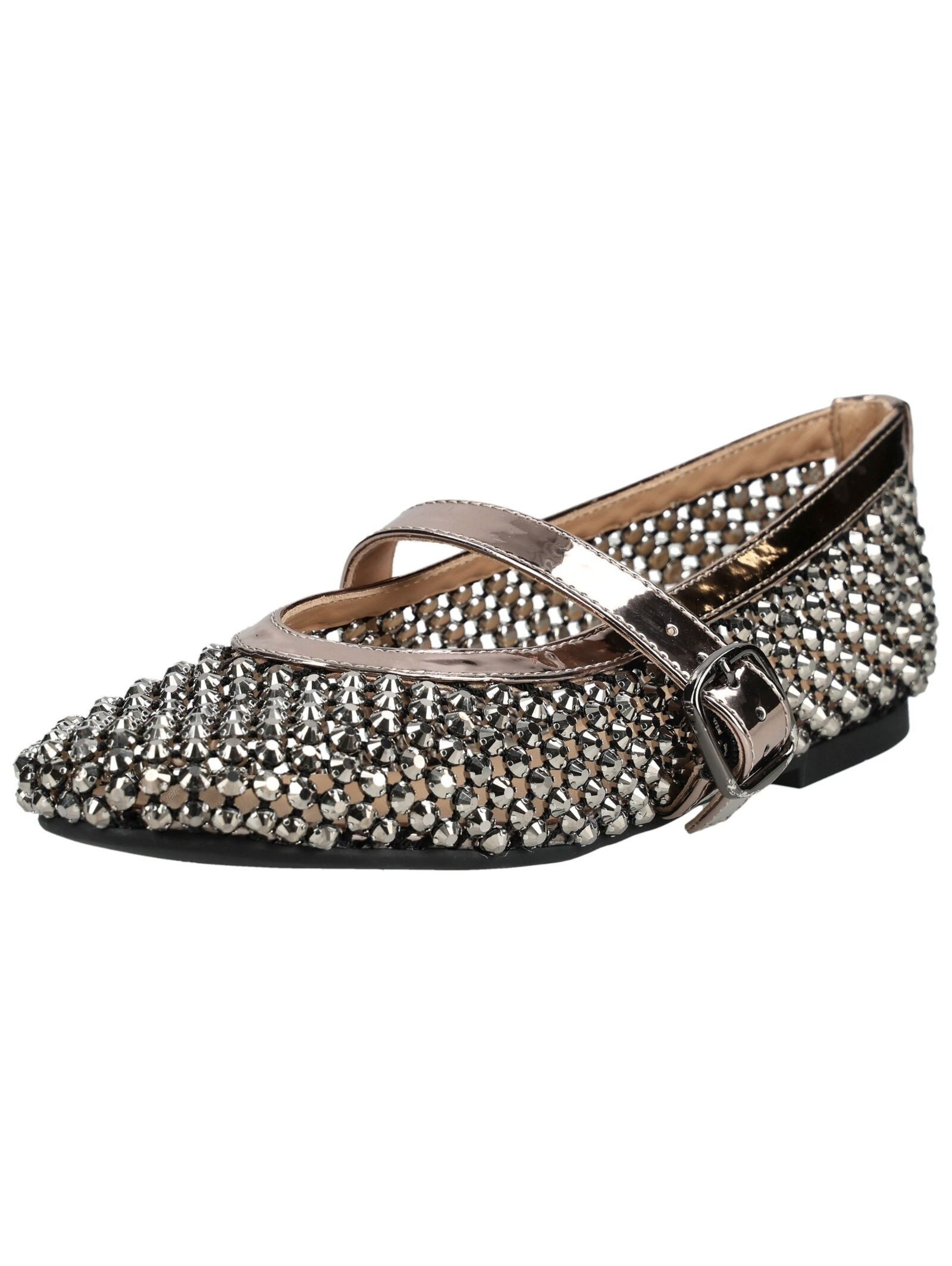 Alma en Pena ALMA EN PENA Ballerinas Lederimitat/Textil Riemchenballerina günstig online kaufen