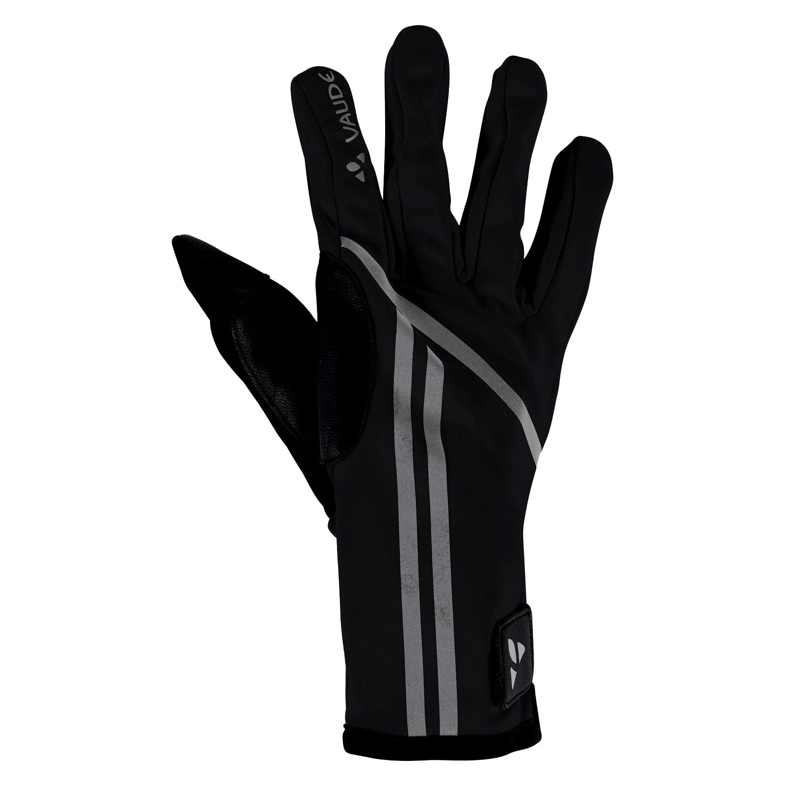 VAUDE Fahrradhandschuhe Posta Warm Gloves mit reflektierenden Elementen 010 black | Fahrradhandschuhe