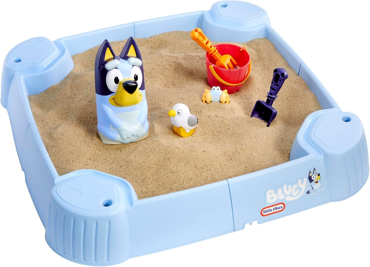 Little Tikes® Sandkasten Little Tikes Bluey Sandkasten, Beach Day“ – 6 Zubehörteile, 1–6 Jahre
