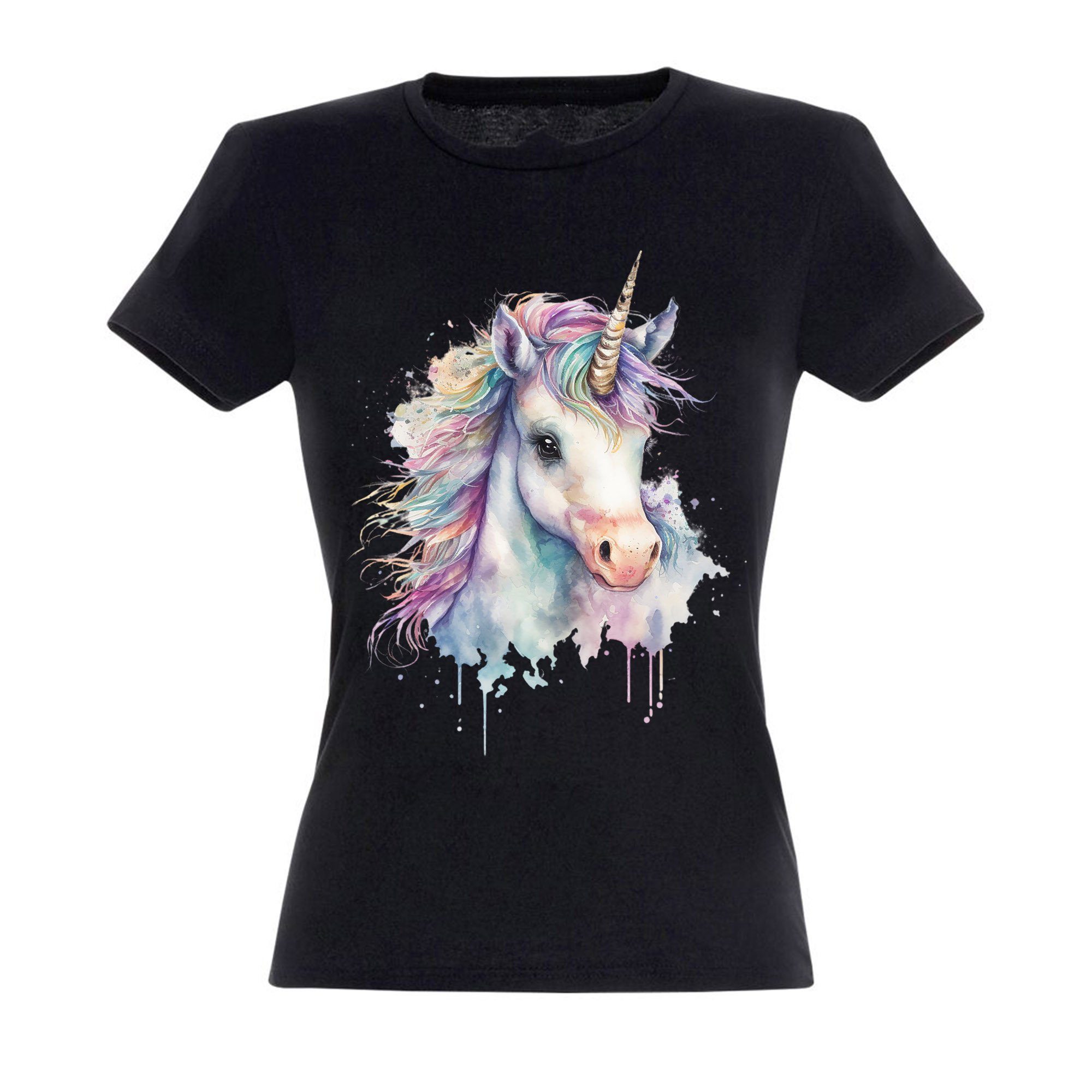 Banco T-Shirt Banco Damen Einhorn Kopfdruck günstig online kaufen