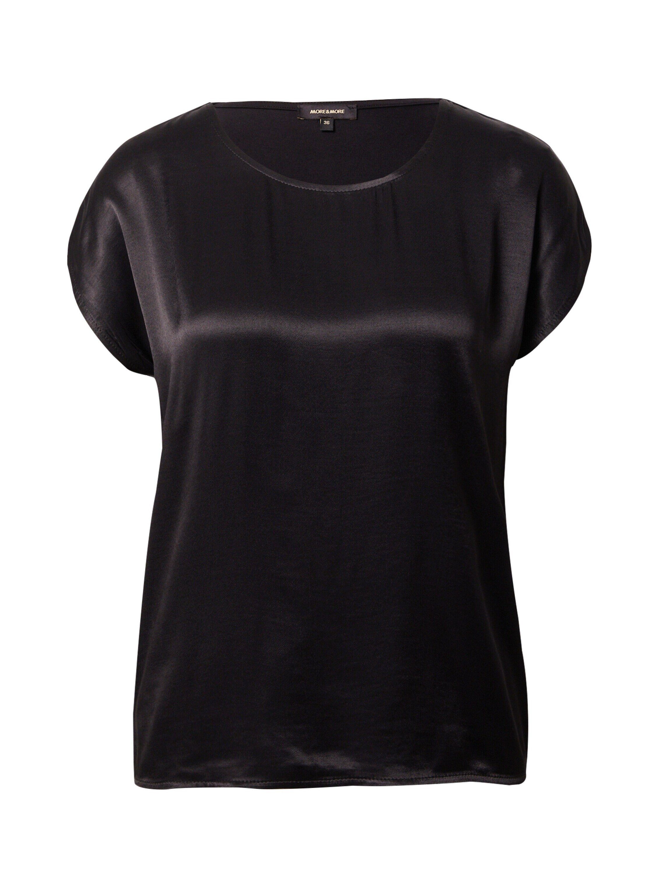 MORE&MORE schwarz (1-tlg) Plain/ohne T-Shirt Details