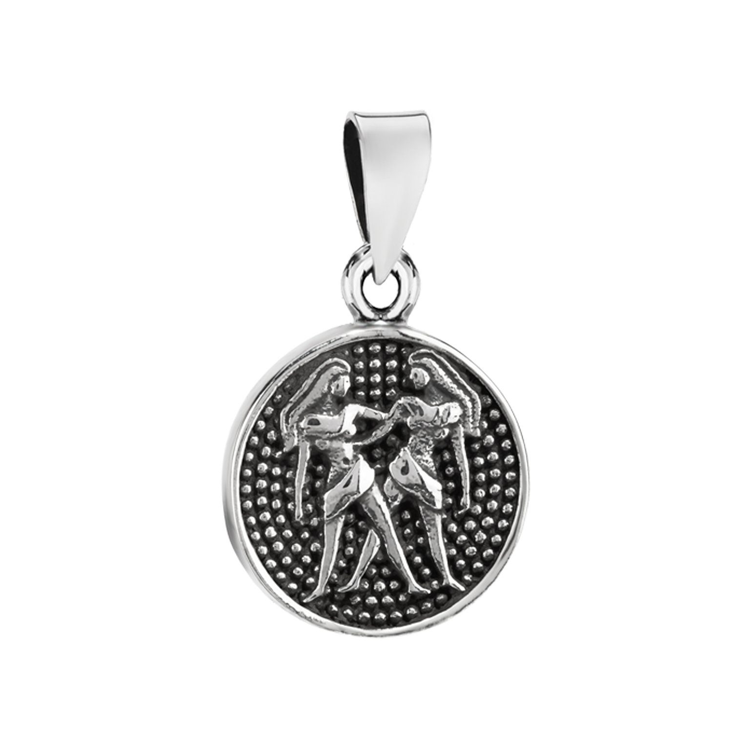 NKlaus Sternzeichenanhänger 14,7mm Kettenanhänger Zwillinge 925 günstig online kaufen