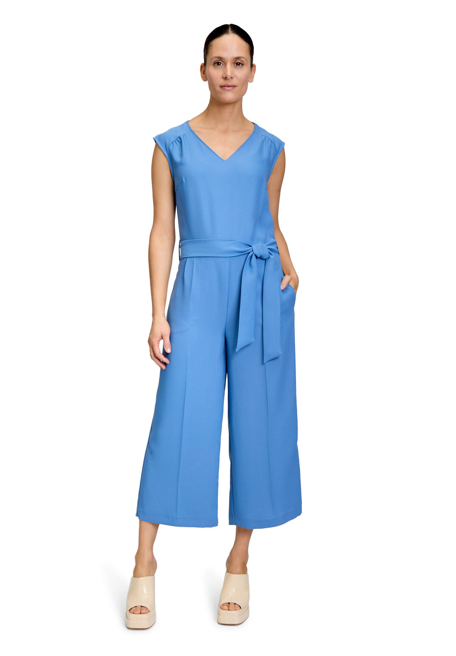Cartoon Overall Damen mit Bindegürtel (1-tlg) Design