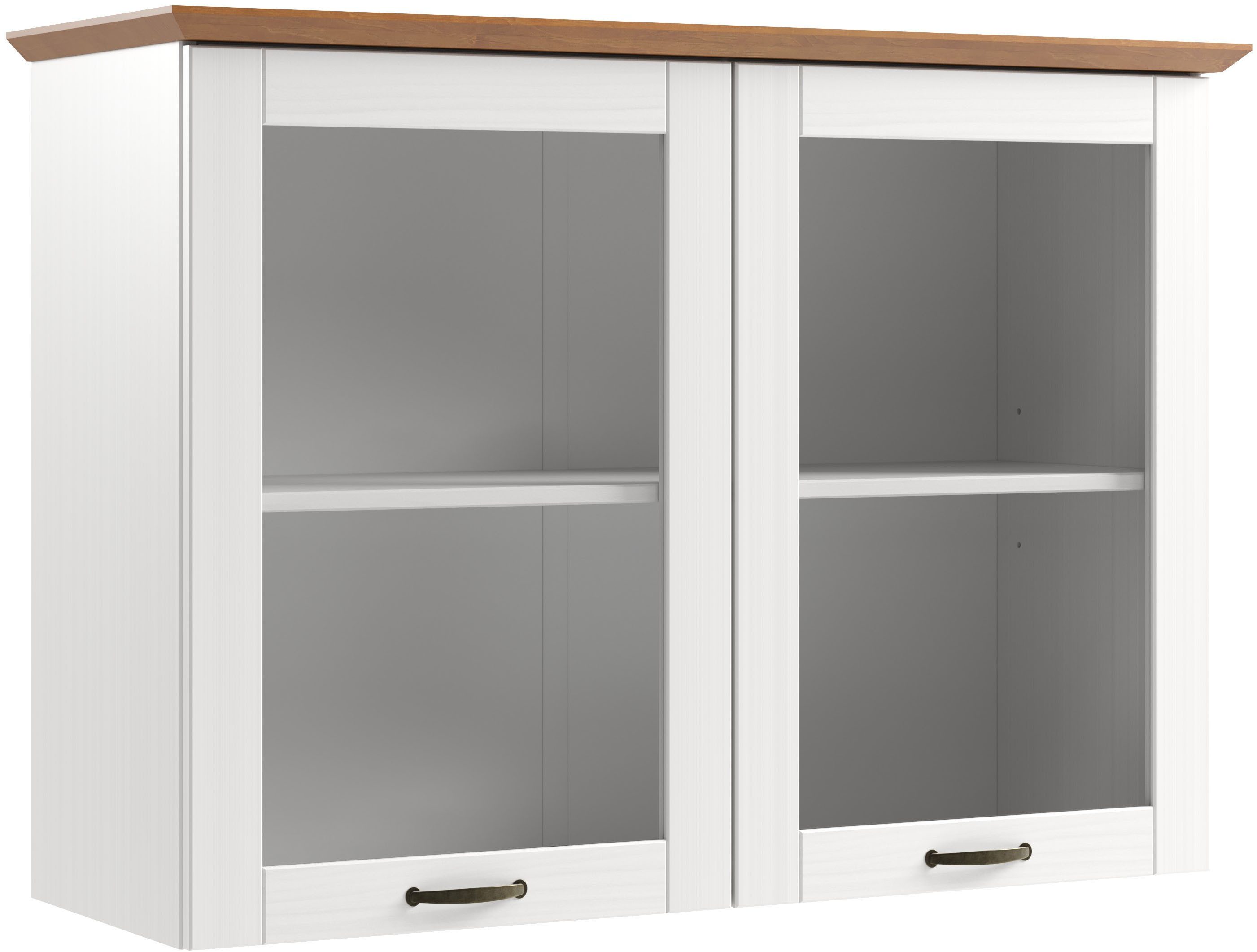 Home affaire Hängeschrank Teramo Breite 105 cm, 2 Glastüren, 1 Einlegeboden