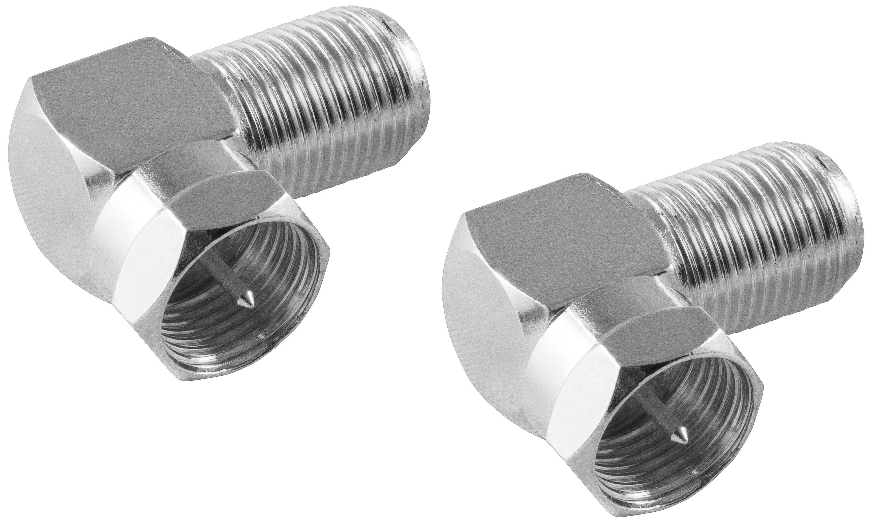SAT-Winkel-Adapter (Antennen Winkeladapter 90 Grad gewinkelt) SAT-Kabel