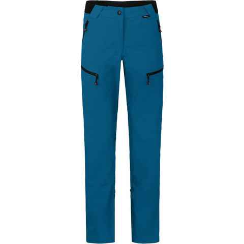 Bergson Outdoorhose PORI Damen Wanderhose, robust, elastisch, Kurzgrößen, Saphir blau