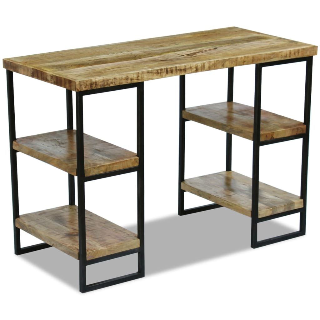 vidaXL Schreibtisch Büroschreibtisch holz 110×50×76 cm