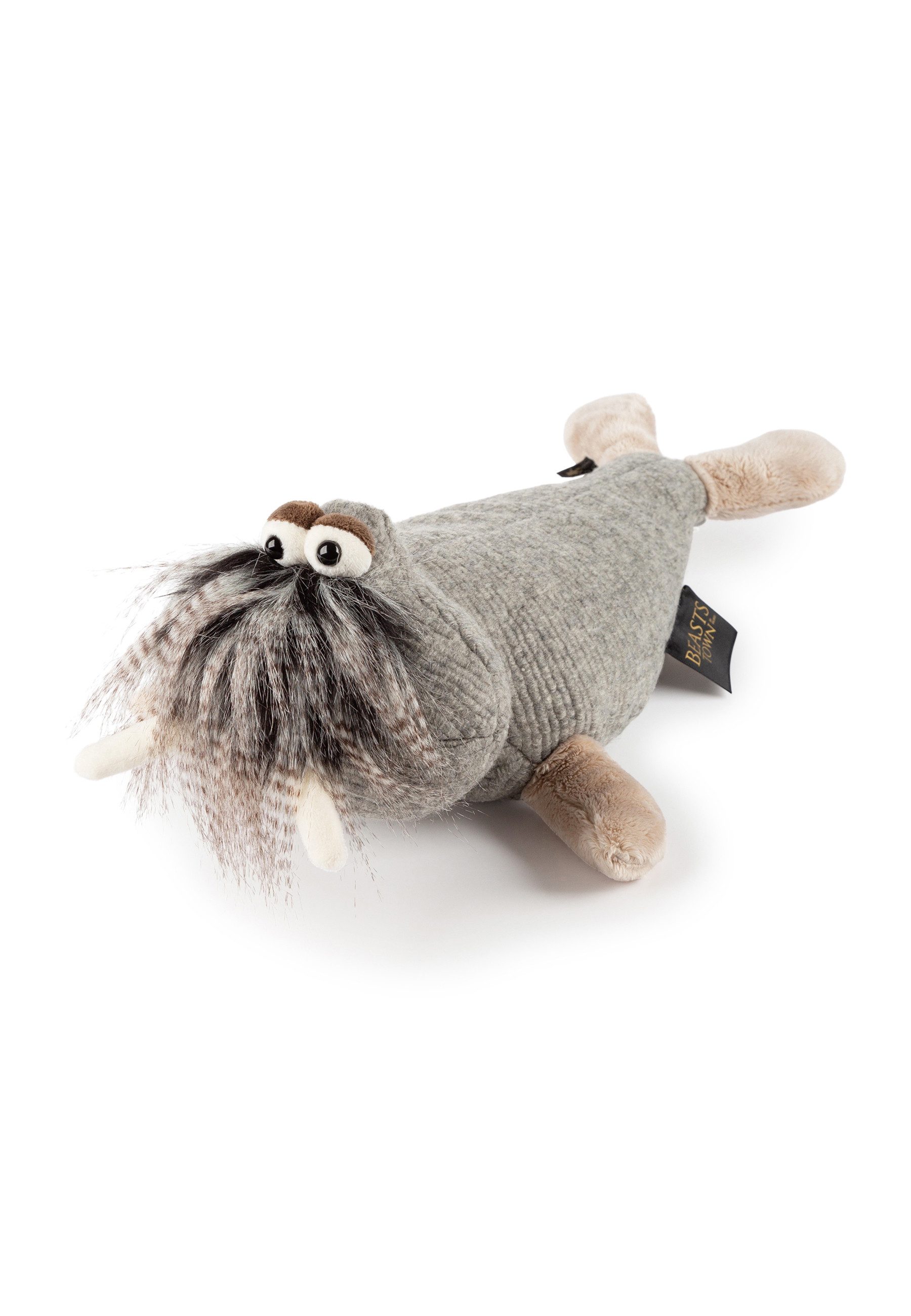 Sigikid Kuscheltier Hipster Hip BeastsTown für Kinder und Erwachsene (1-St)