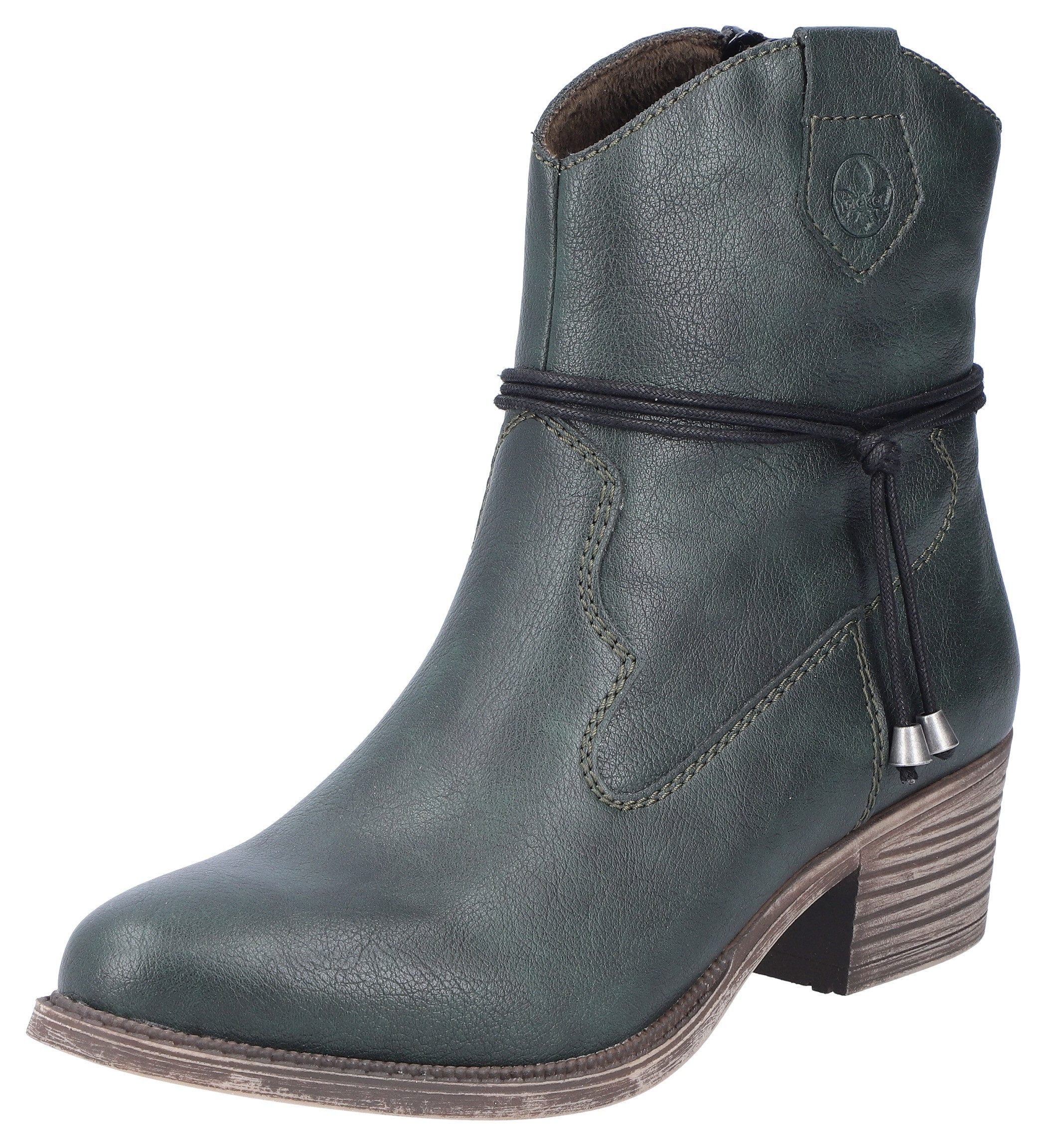 Rieker Westernstiefelette, Cowboyboots, Stiefelette, Blockabsatz, in günstig online kaufen