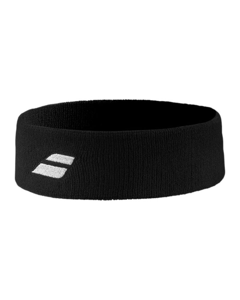 Babolat Stirnband Logo Headband schwarz - 1 Stück