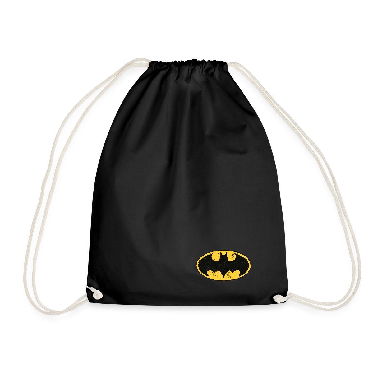 Turnbeutel DC Comics Batman Kleines Logo Used Look Turnbeutel