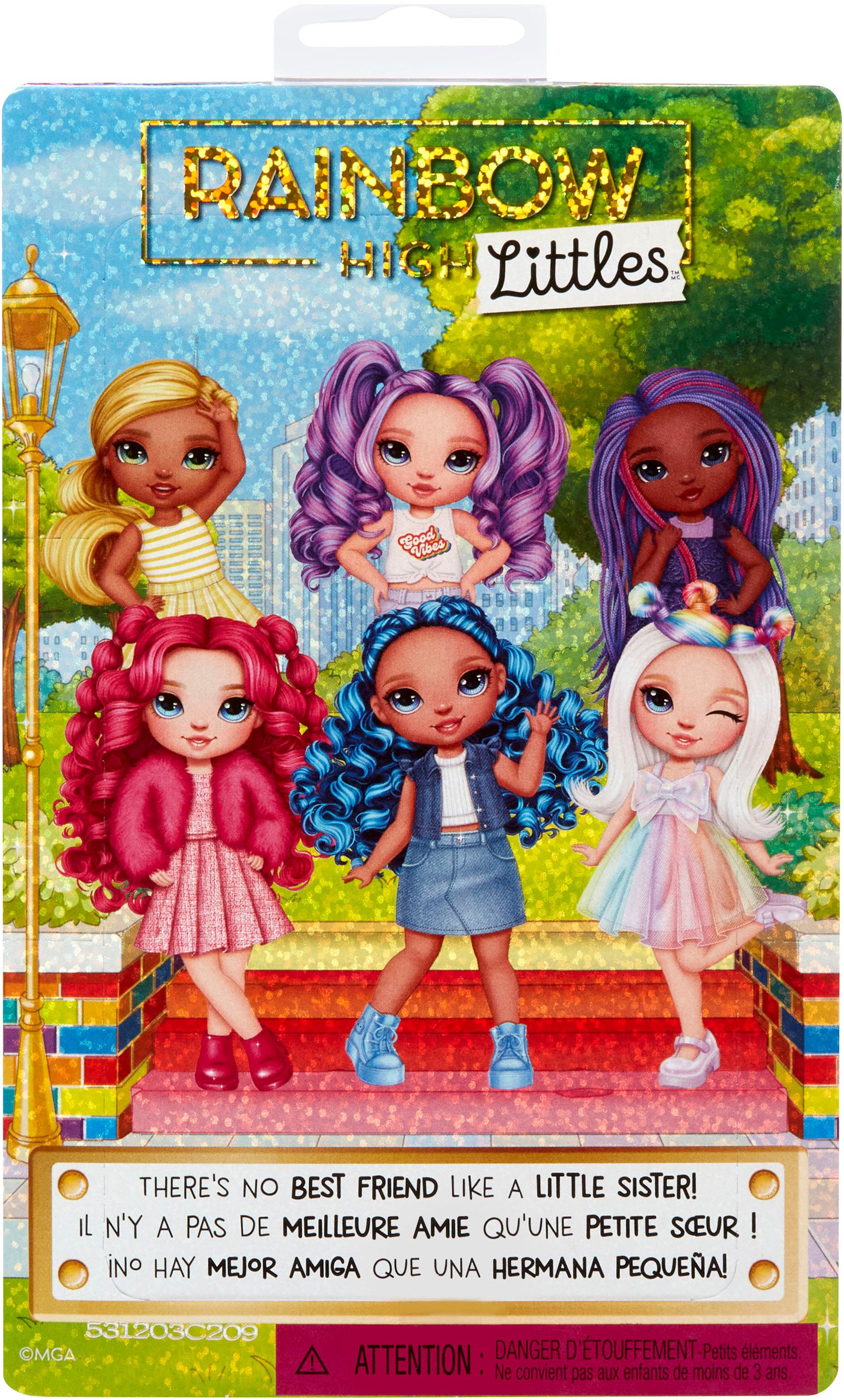 Rainbow High Anziehpuppe Rainbow High Littles Dolls - Opal (Rainbow)