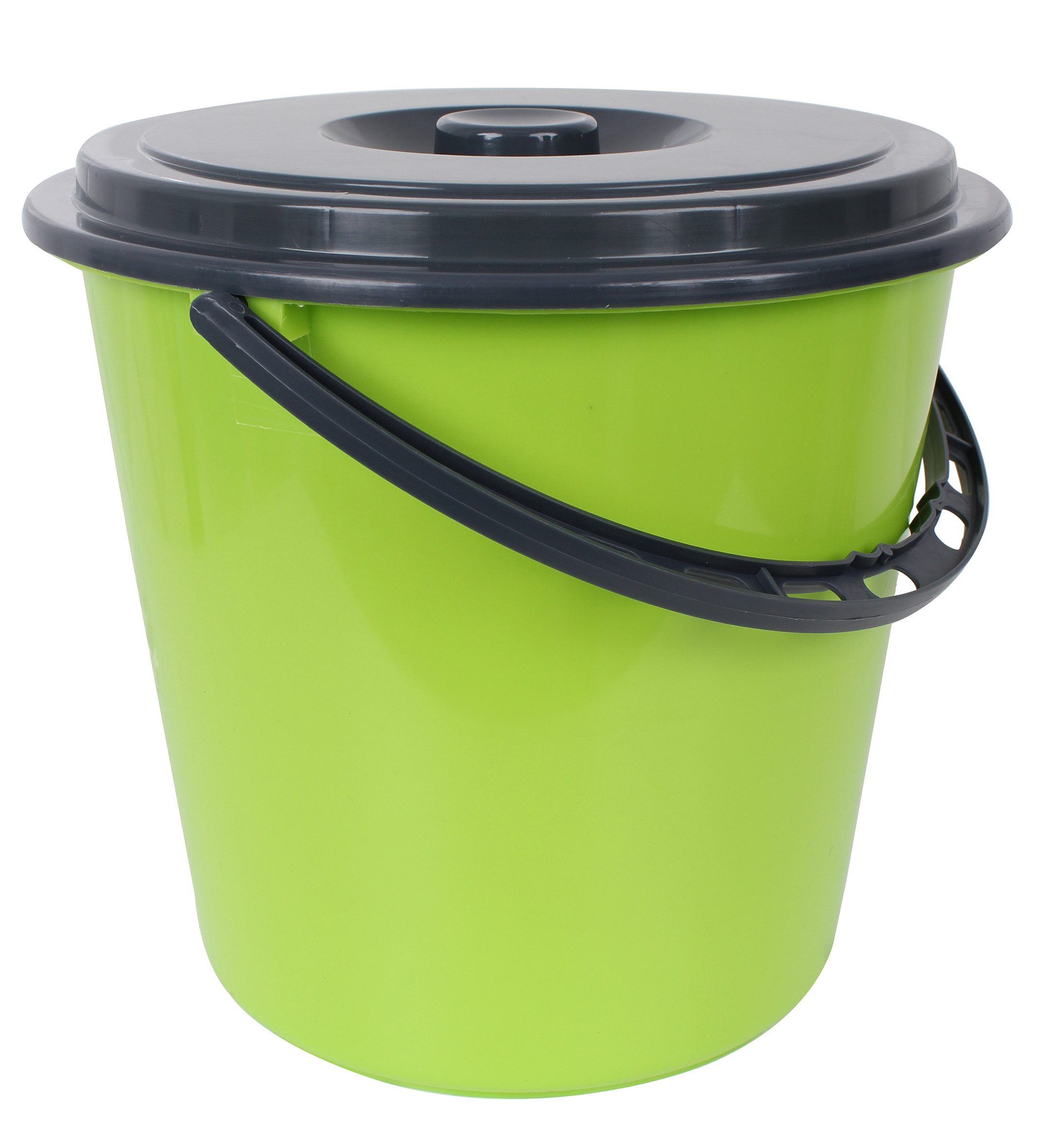 HTI-Living Putzeimer Eimer 1 Stück mit Deckel Haushaltseimer, (1-tlg., 1 Eimer mit Deckel)